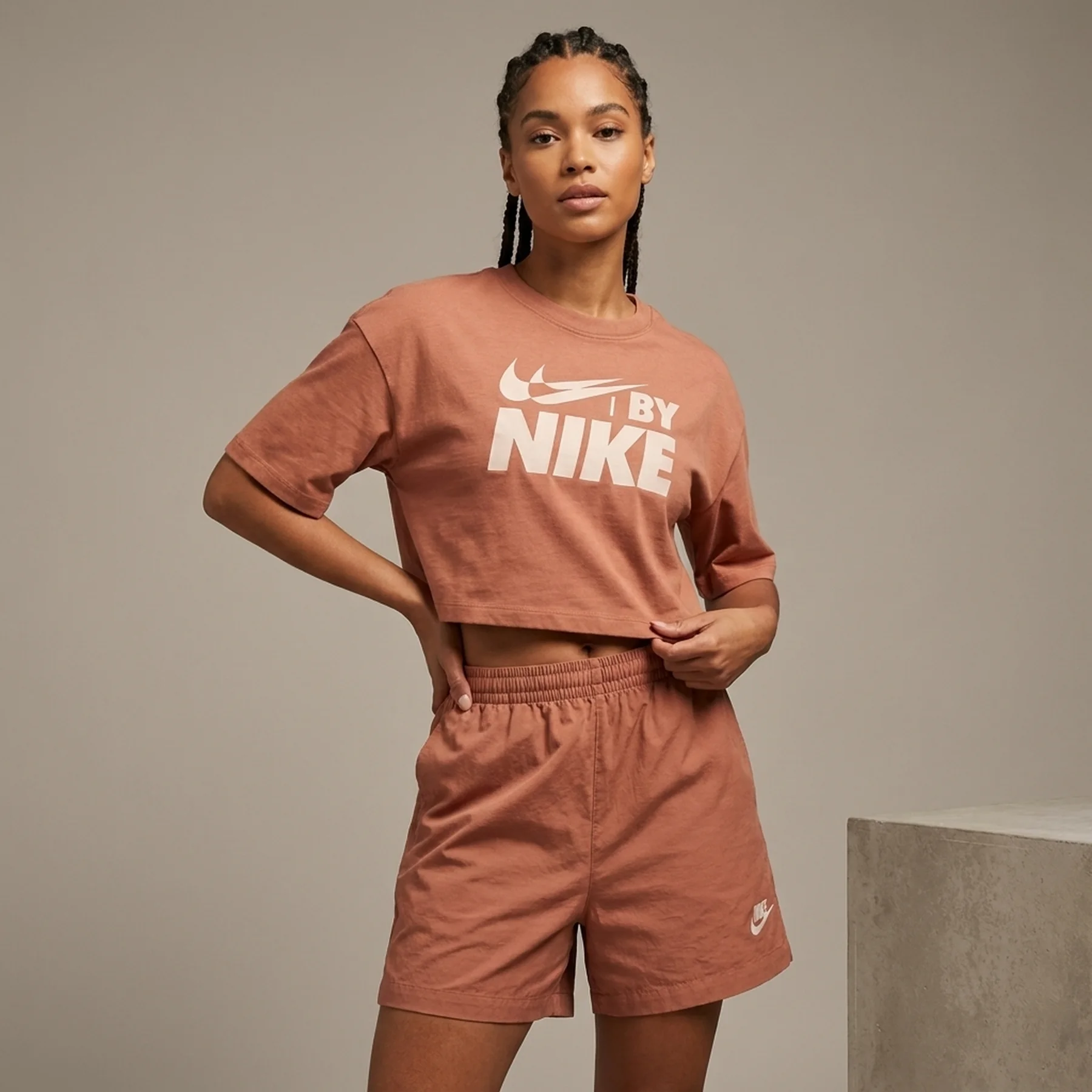 Футболка жіноча Nike Nsw Crop Tee Gls (FZ4635-212)