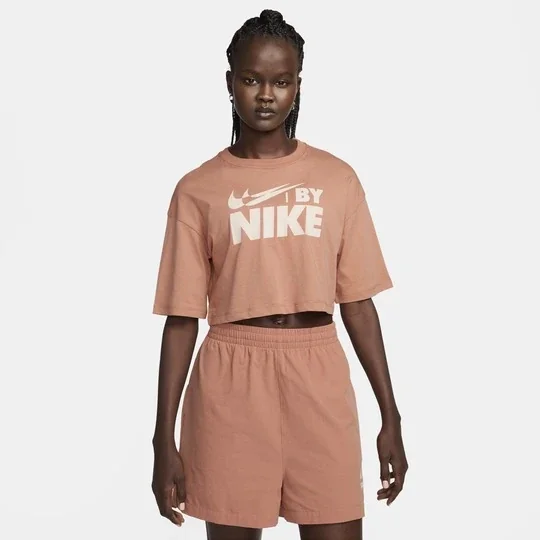 Футболка жіноча Nike Nsw Crop Tee Gls (FZ4635-212)