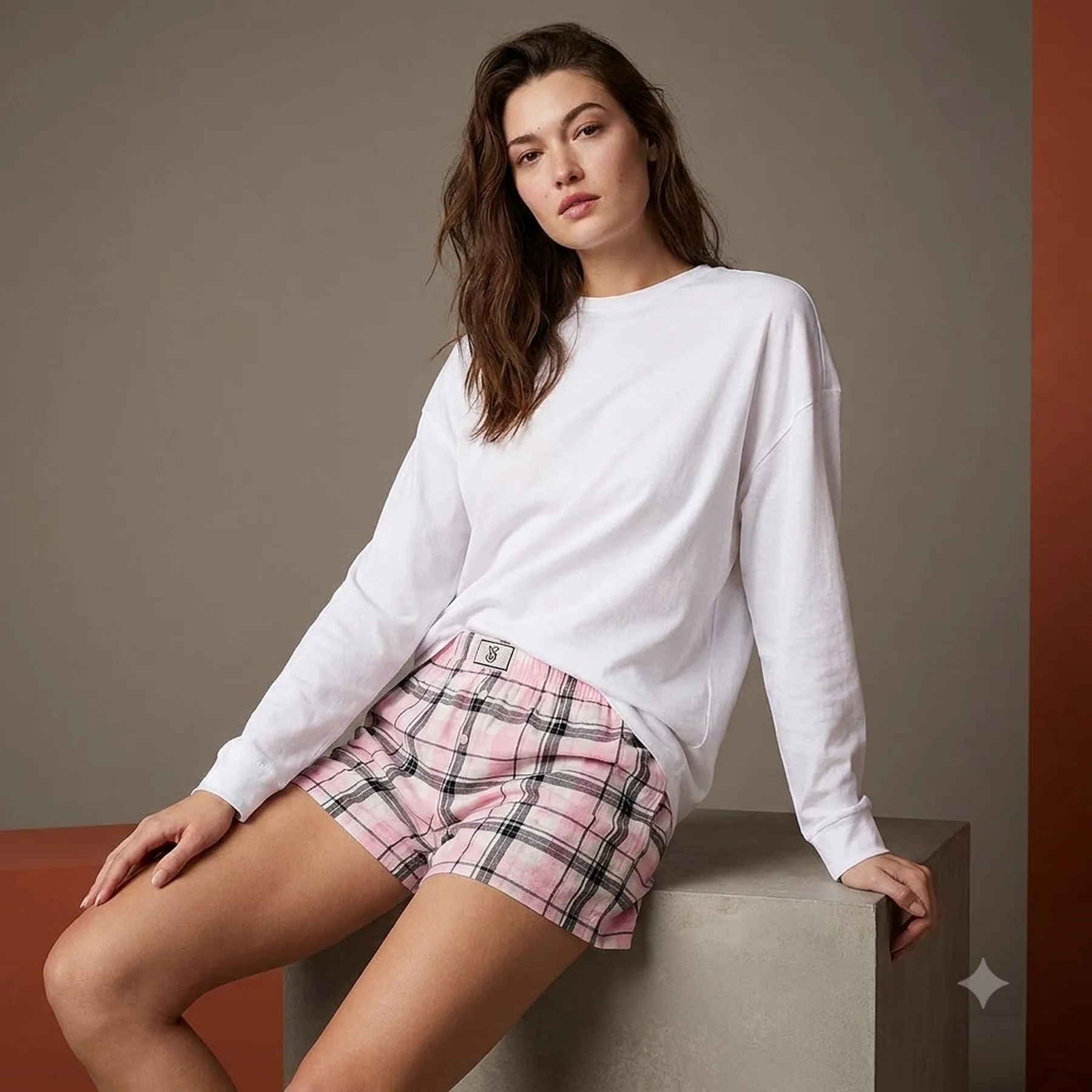 Жіноча піжама Victoria's Secret кофта та шорти 1159856652