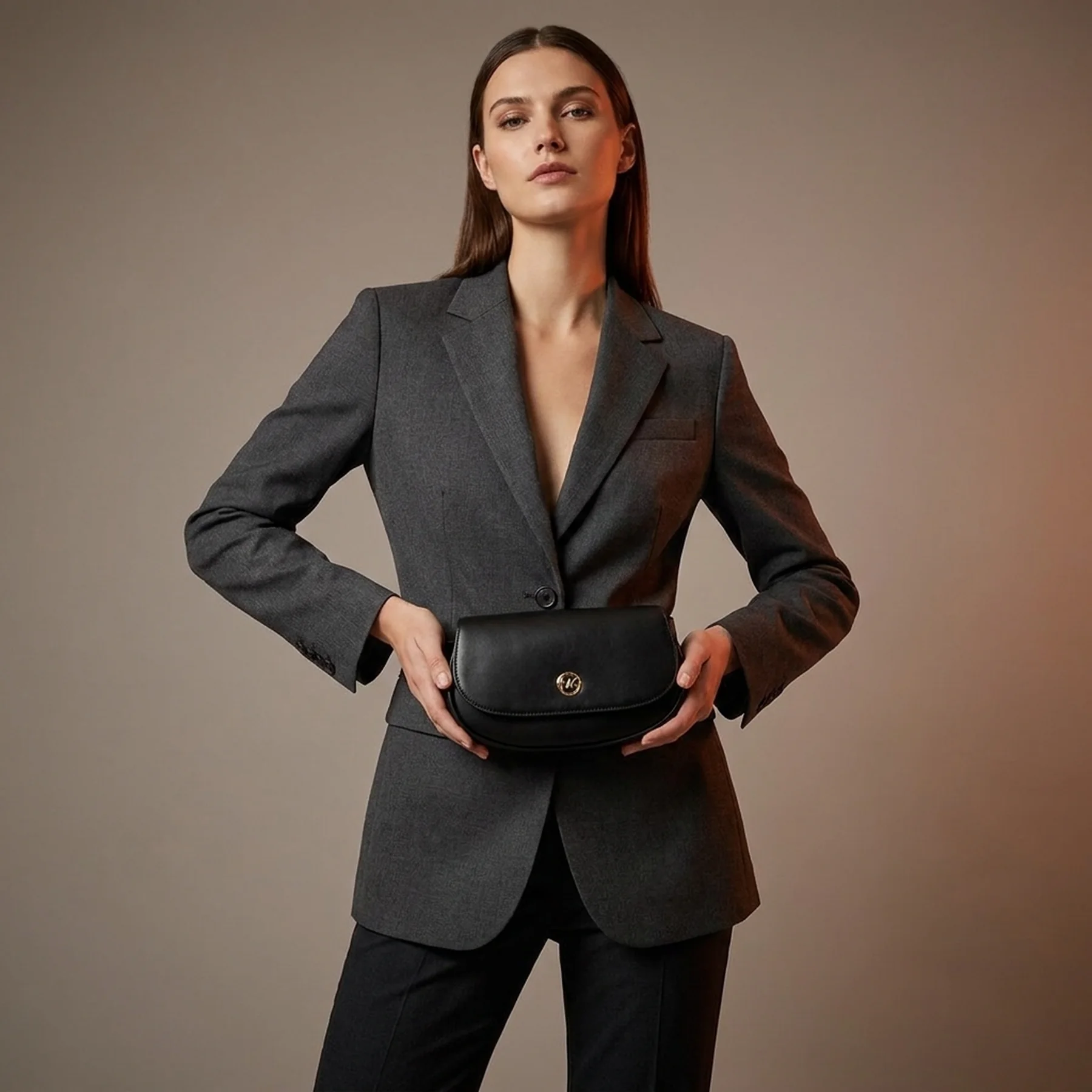 Жіноча шкіряна поясна сумка Michael Kors 1159814506