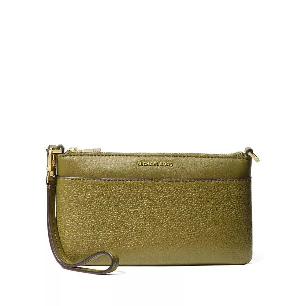 Жіноча шкіряна сумка-клатч Jet Set Michael Kors 1159854426 (Зелений One size)