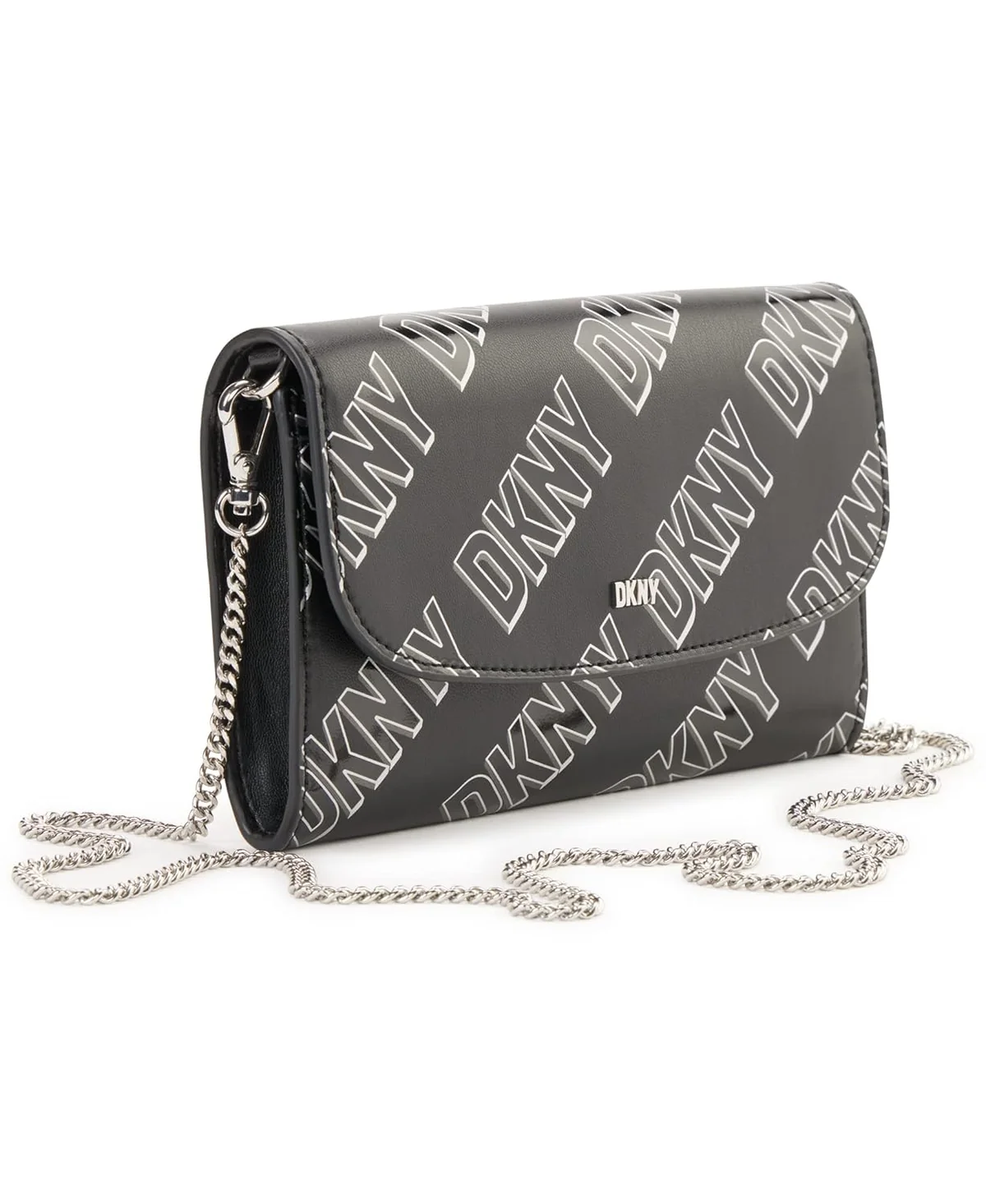 Жіноча сумка через плече DKNY з логотипом 1159816285  (Чорний One size)