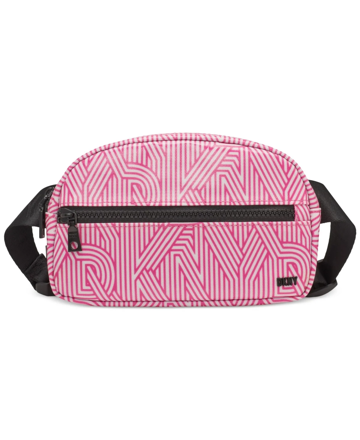 Жіноча сумка DKNY з принтом 1159817620 (Білий/Рожевий One size)