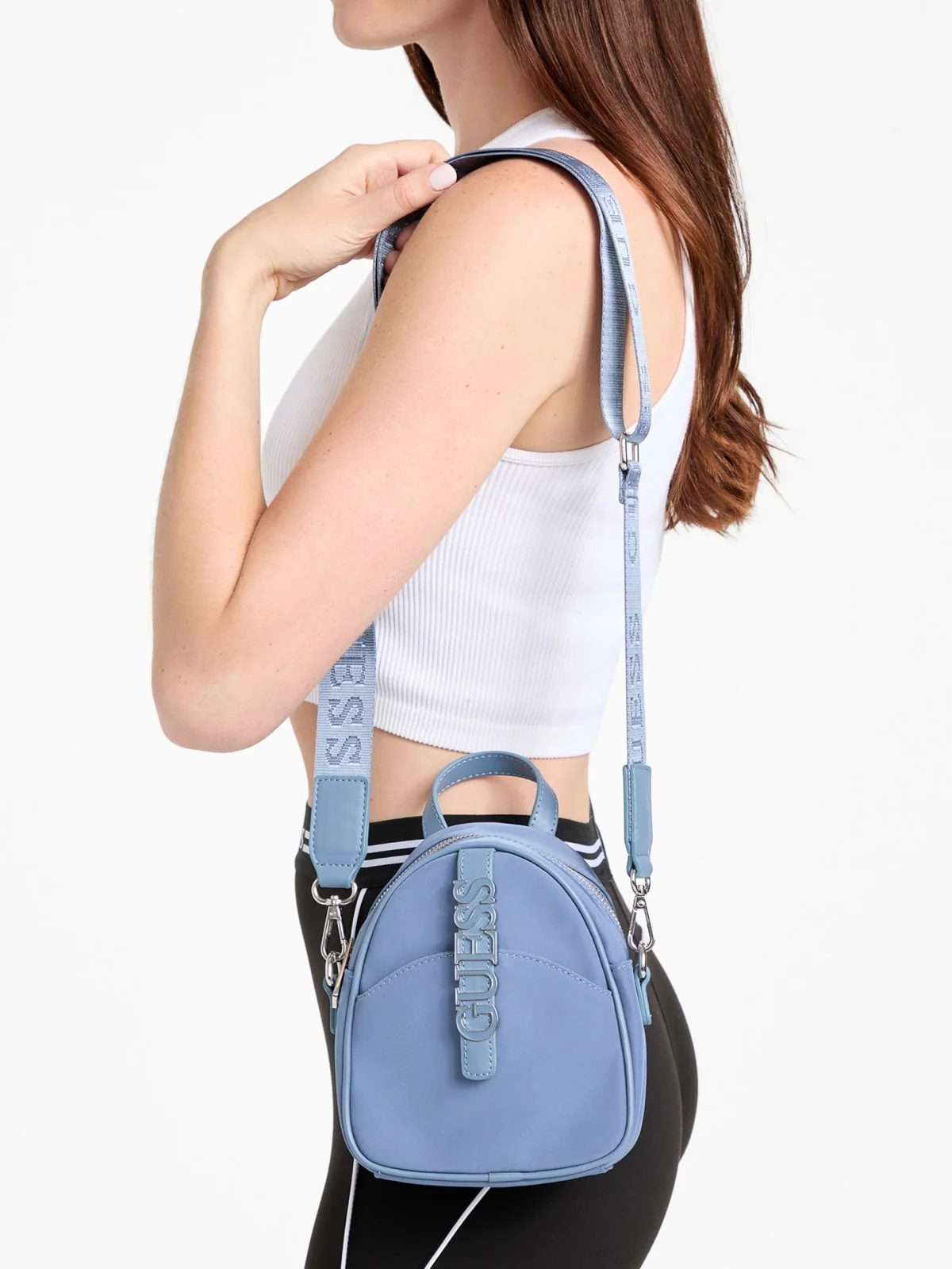 Жіноча сумка Guess кроссбоді 1159842722 (Синій One size)