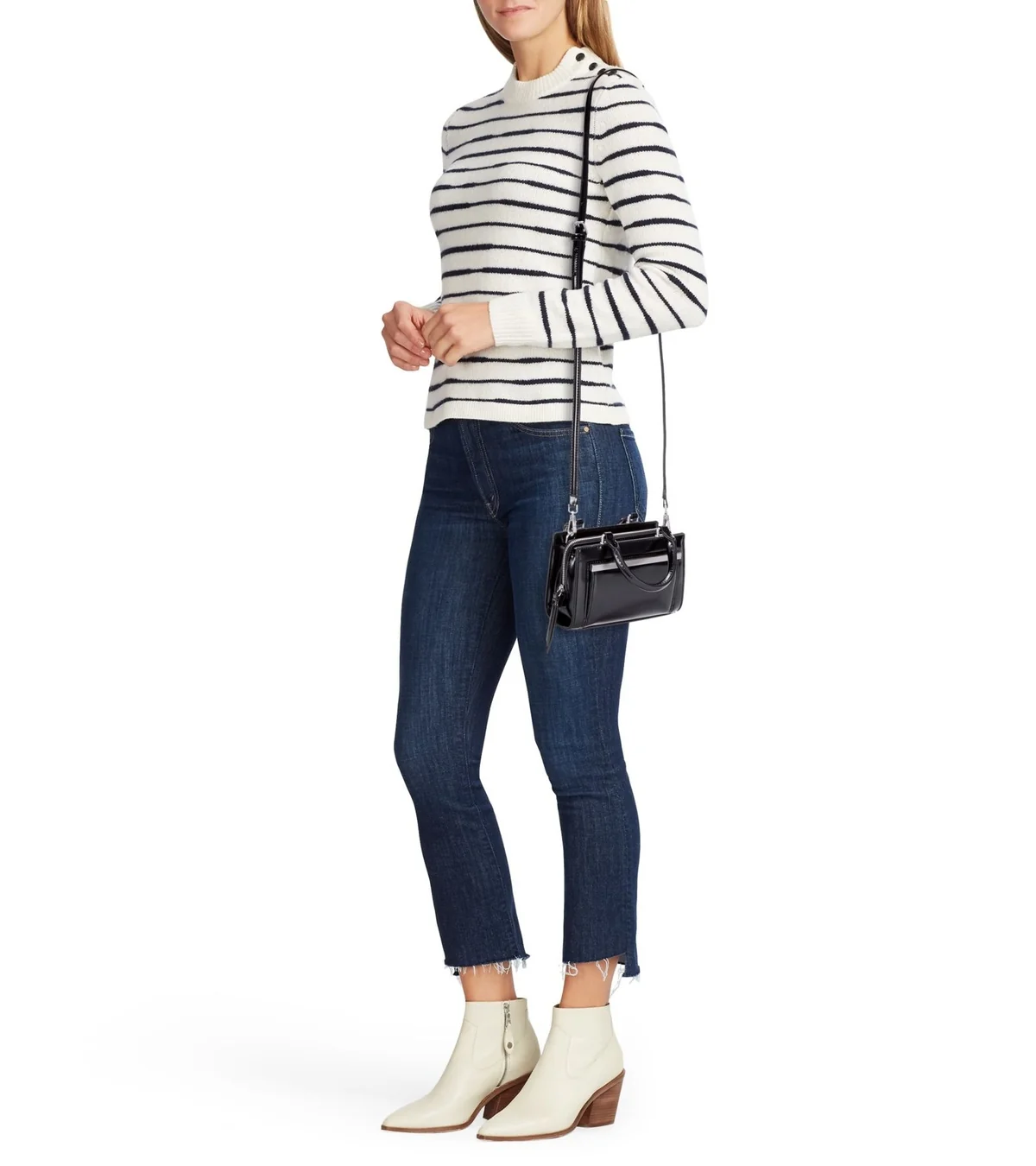 Жіноча сумка крободі Calvin Klein через плече 1159817189 (Чорний One size)