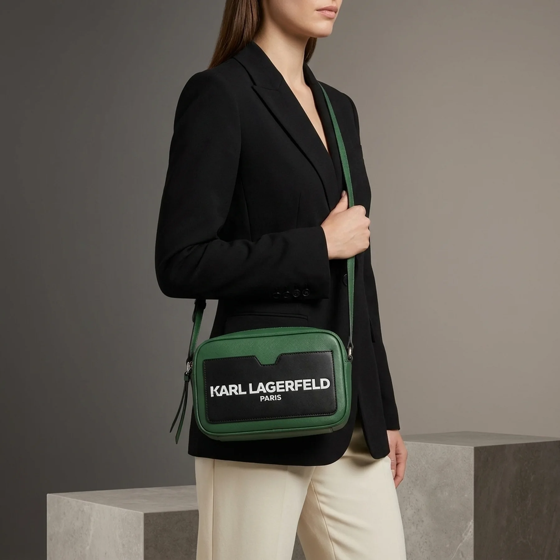 Жіноча сумка кроссбоді Karl Lagerfeld Paris 1159814197 (Зелений, One size)