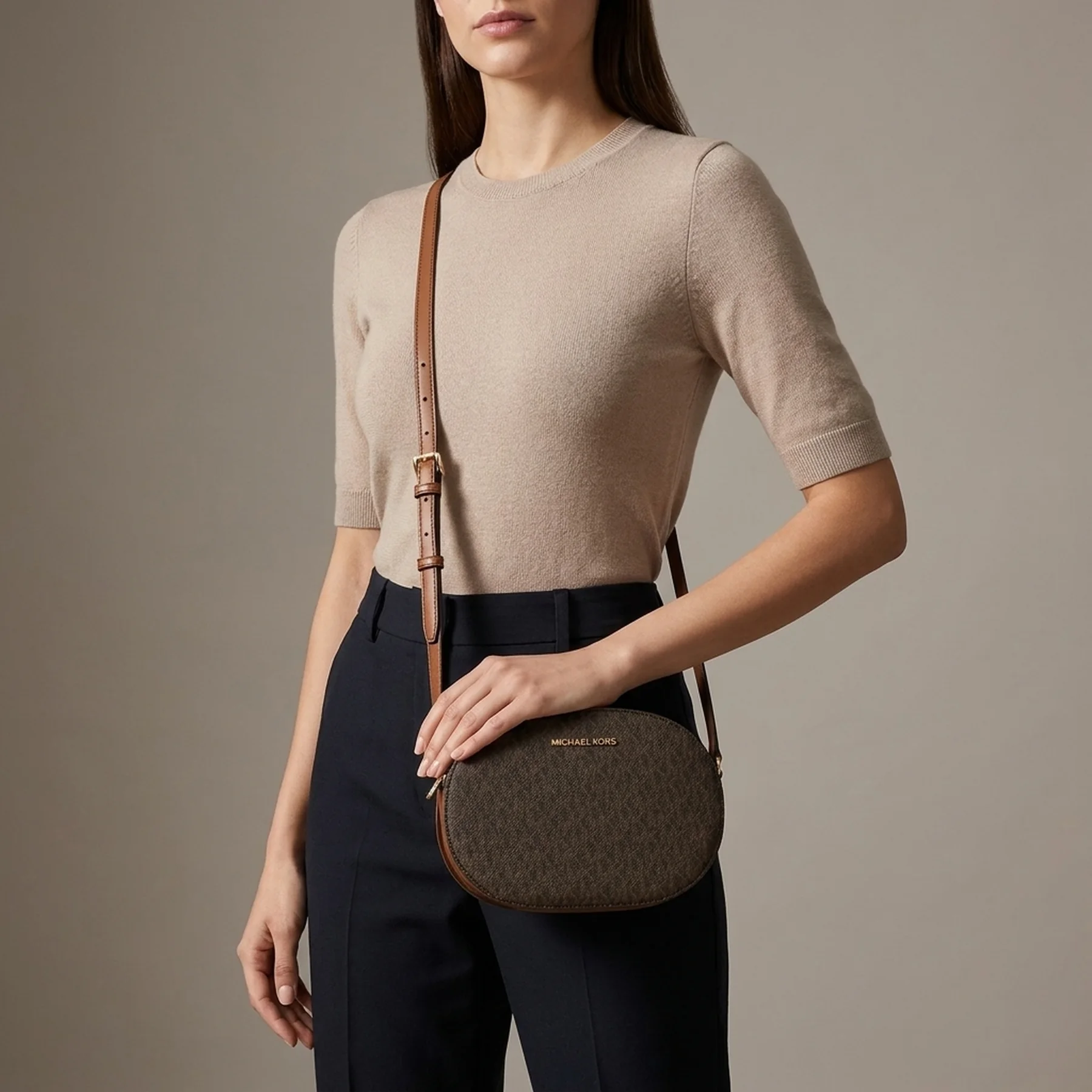 Жіноча сумка кроссбоді Michael Kors 1159807064 (Коричневий, One size)