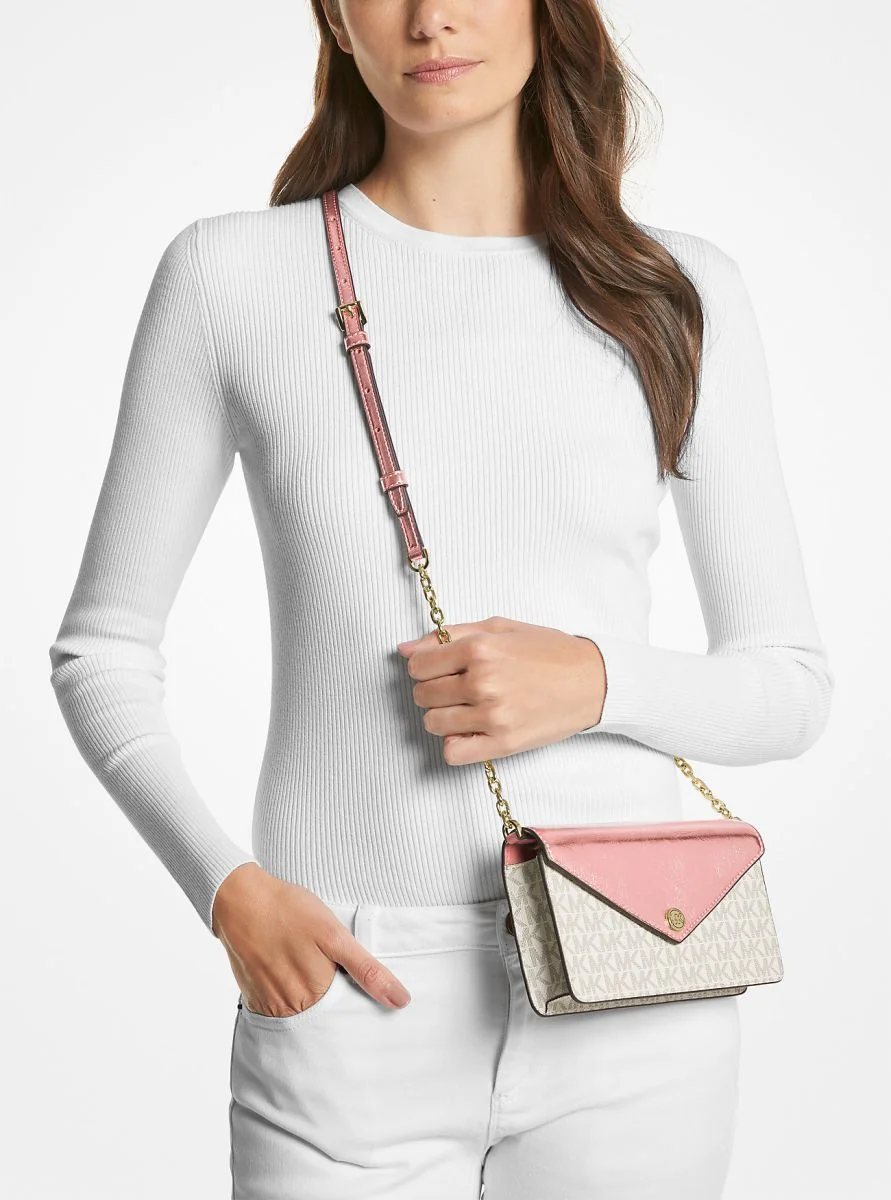 Жіноча сумка кроссбоді Michael Kors з логотипом 1159800490 (Білий, One size)