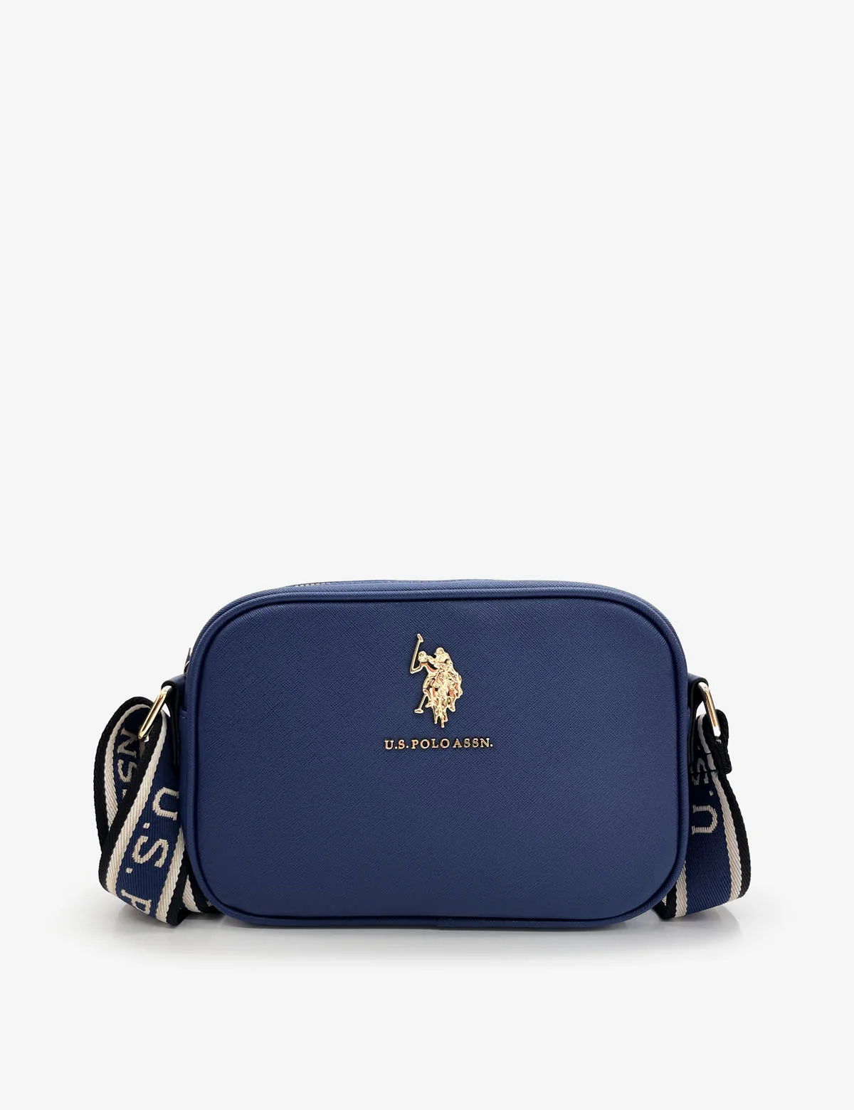 Жіноча сумка кроссбоді U.S. Polo Assn з логотипом 1159815299  (Білий/синій One size)