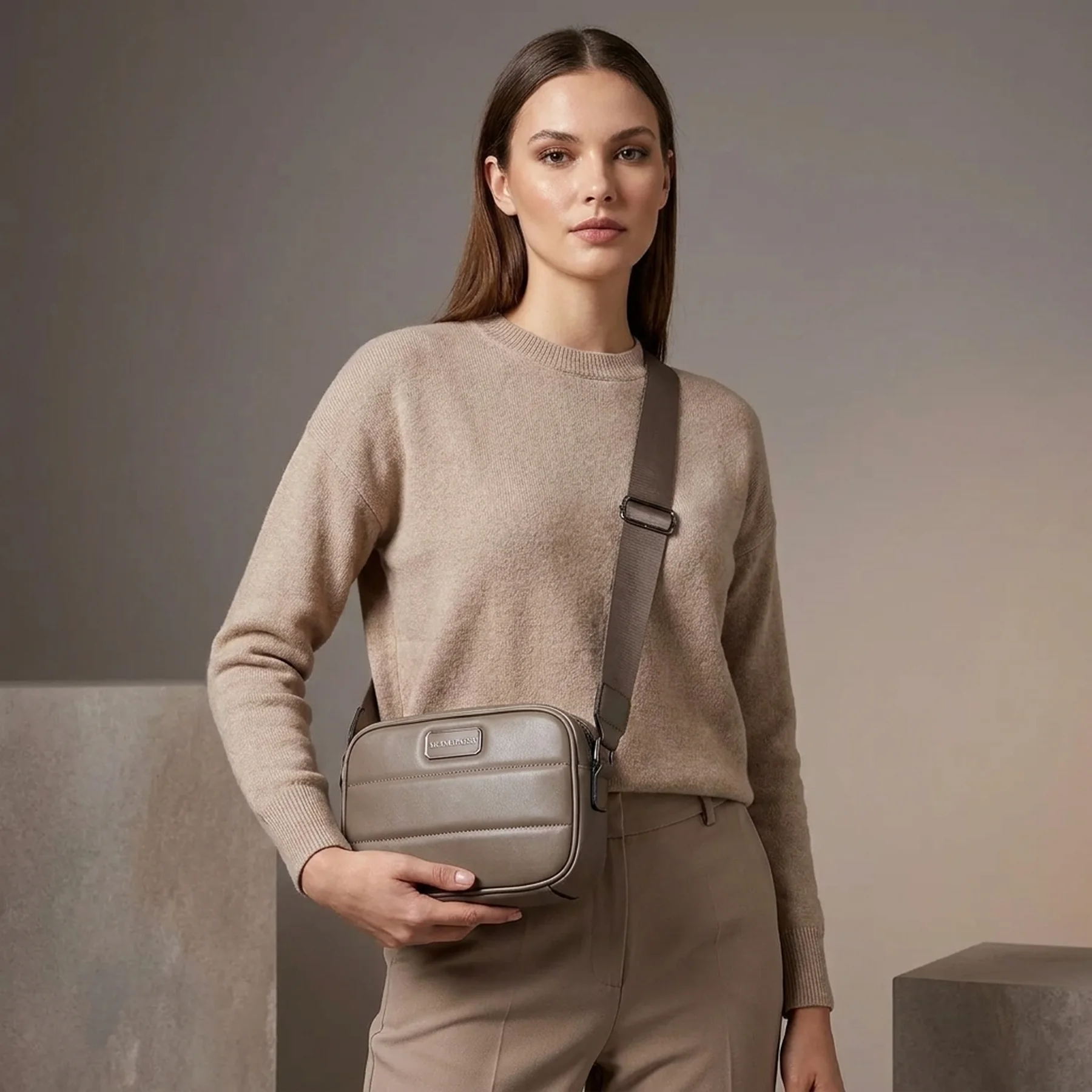 Жіноча сумка кроссбоді U.S. Polo Assn з логотипом 1159815391 (Коричневий One size)
