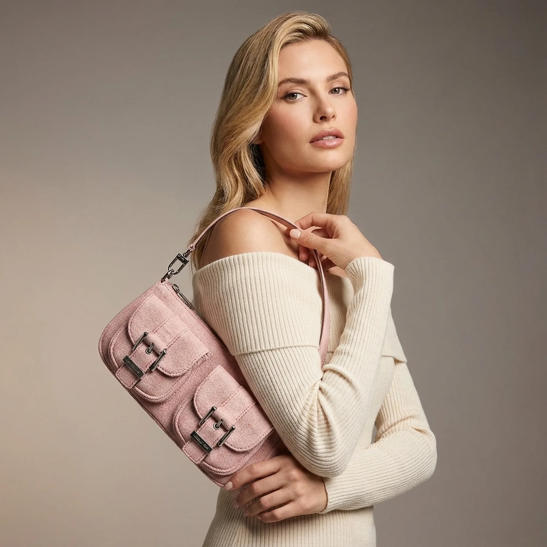 Жіноча сумка на плече Michael Kors 1159836949 (Рожевий One size)