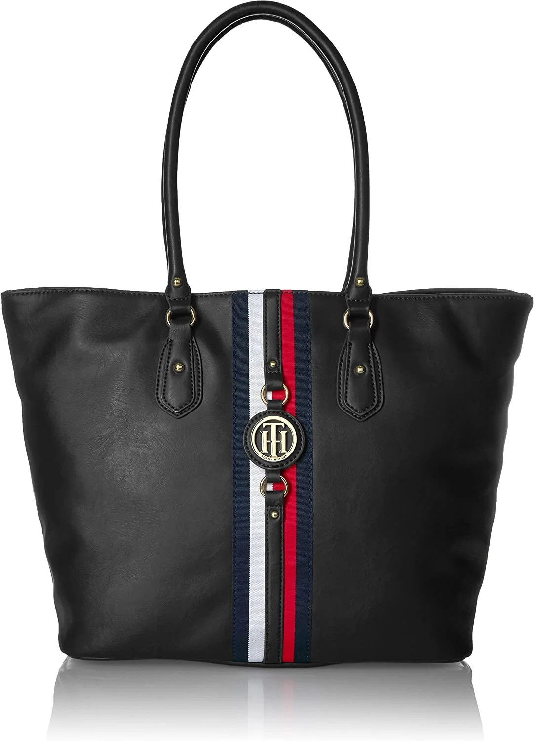 Сумка жіноча Tommy Hilfiger з монограмою 1159774216 (Чорний, One size)