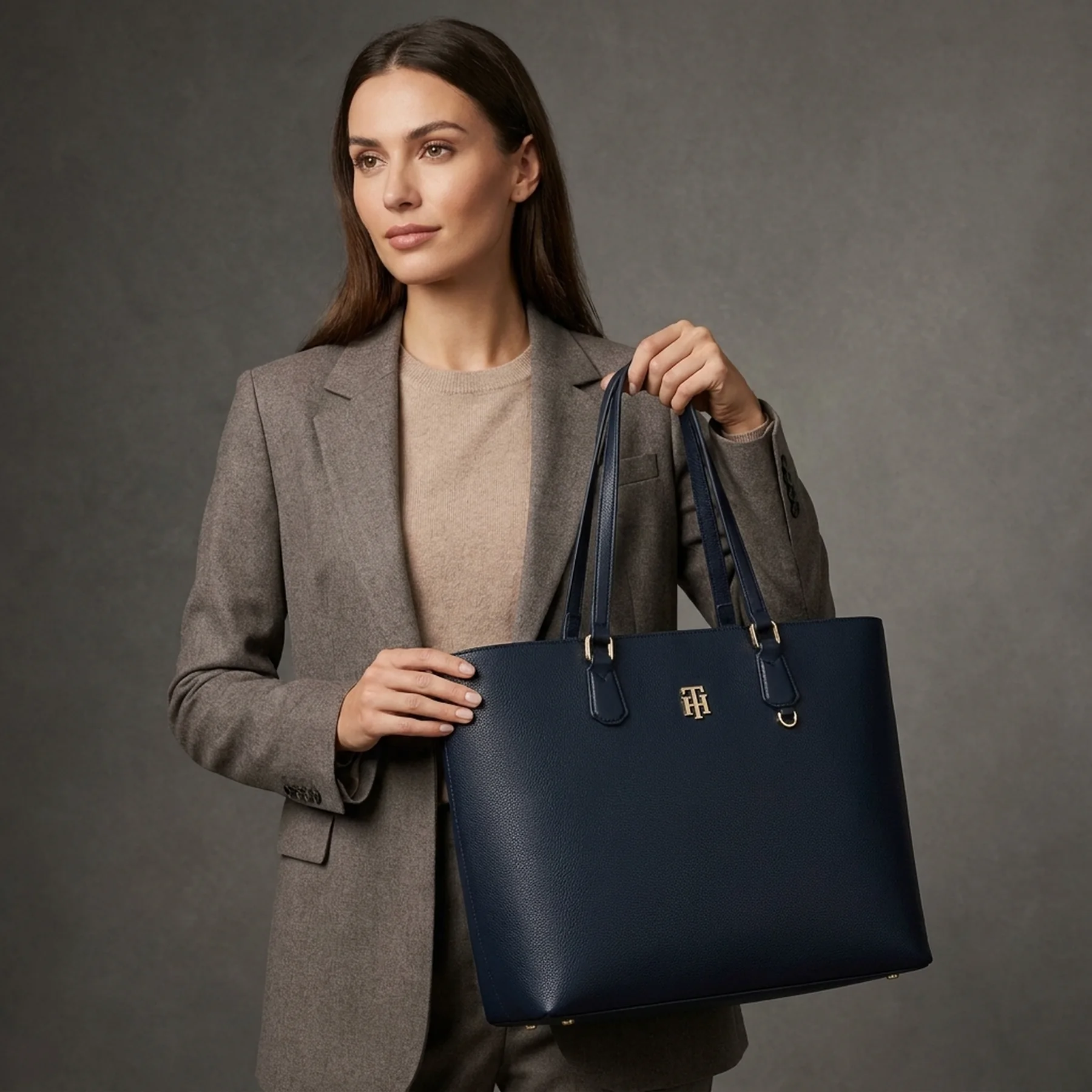 Жіноча сумка тоут Luanne II Tommy Hilfiger 1159855503 Синій