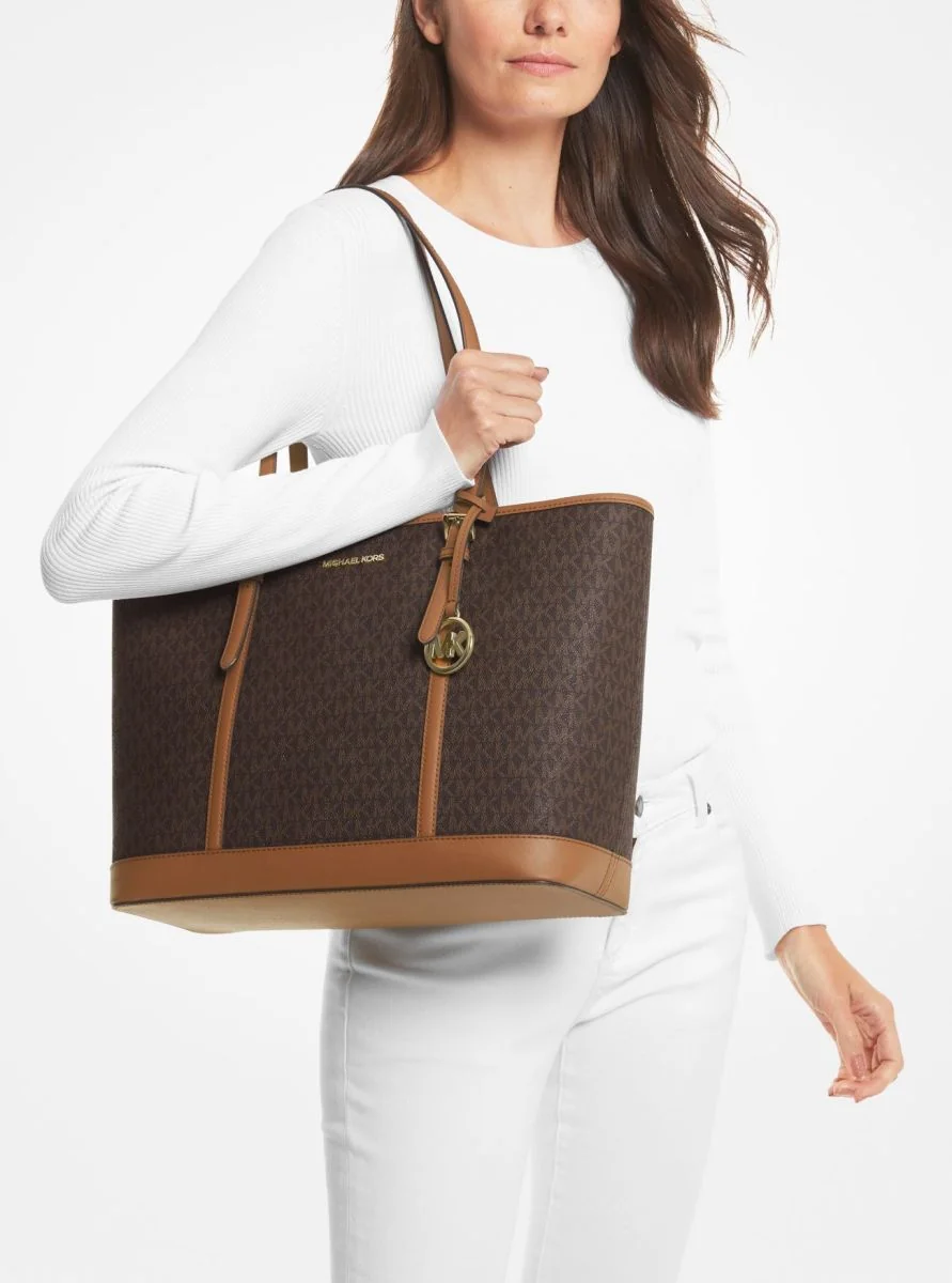 Сумка жіноча Michael Kors на блискавці 1159783334 (Коричневий, One size)