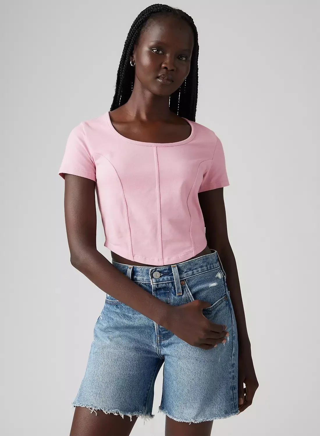 Жіноча укорочена футболка Levi's 1159848117