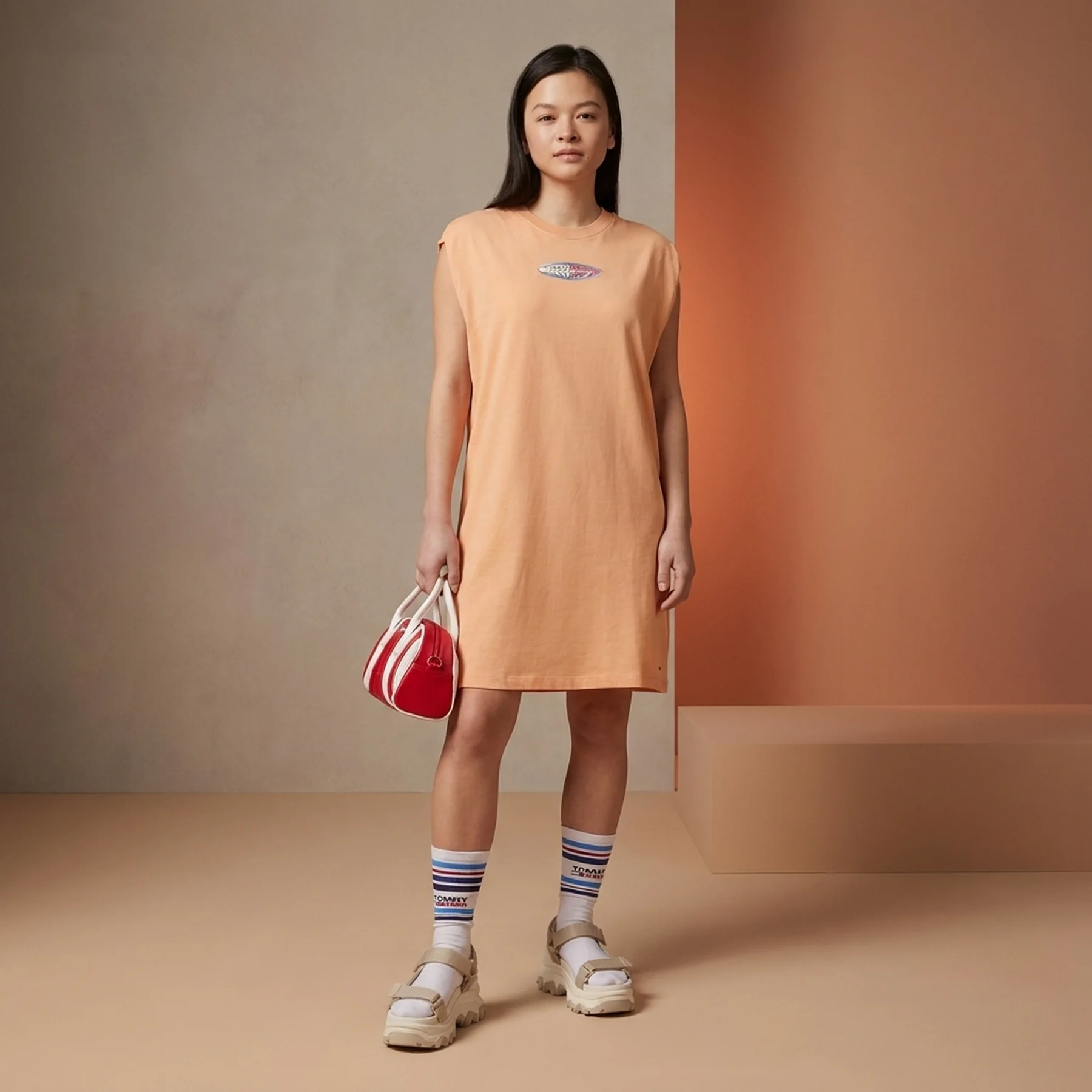 Жіноча сукня з плічками Tommy Hilfiger з логотипом 1159775290
