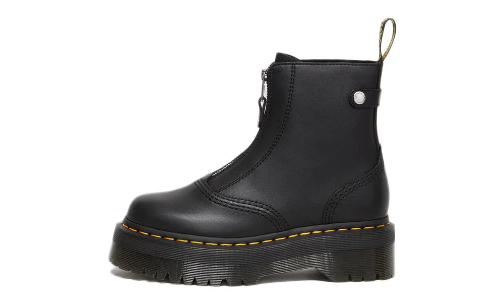 Жіноче взуття Dr. Martens Jetta Platform Zipped Black Sendal