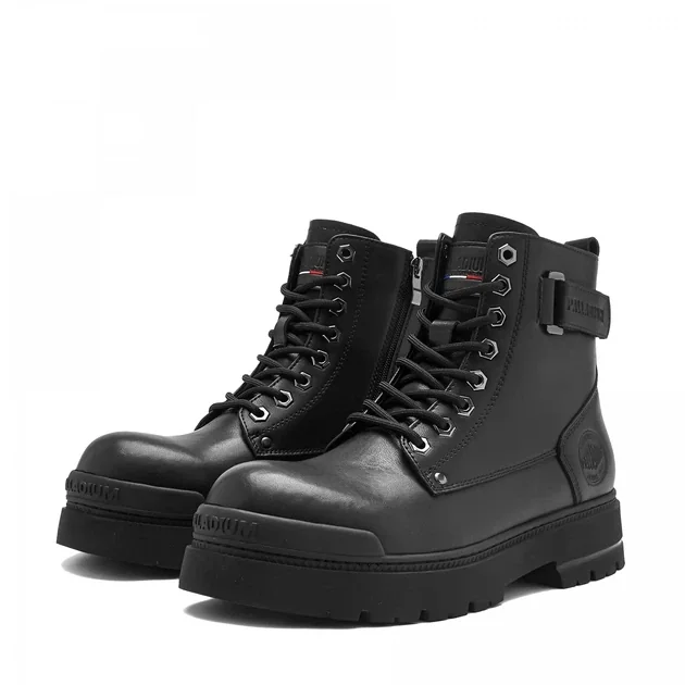 Жіноче взуття Martin Boots Protector Strap Zip Mono Black Palladium