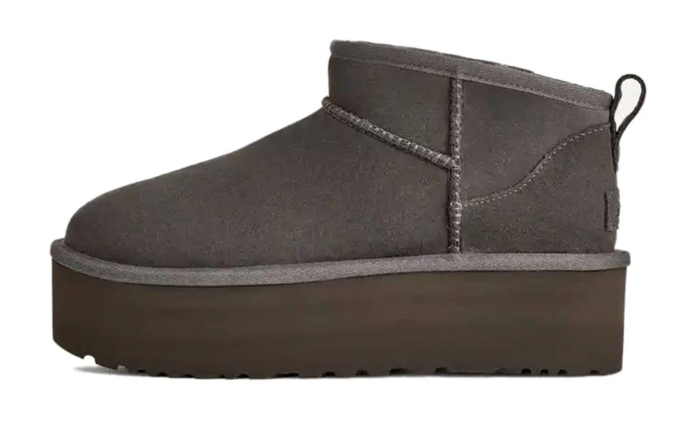 Жіноче взуття UGG UGG Classic Ultra Mini Platform Boot Charcoal