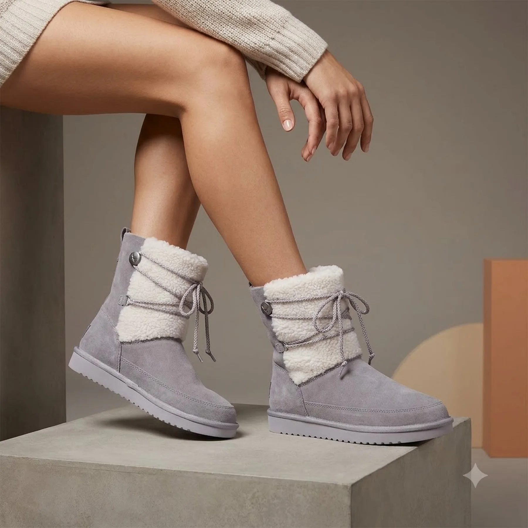 Жіночі черевики Koolaburra by UGG з хутром 1159778539