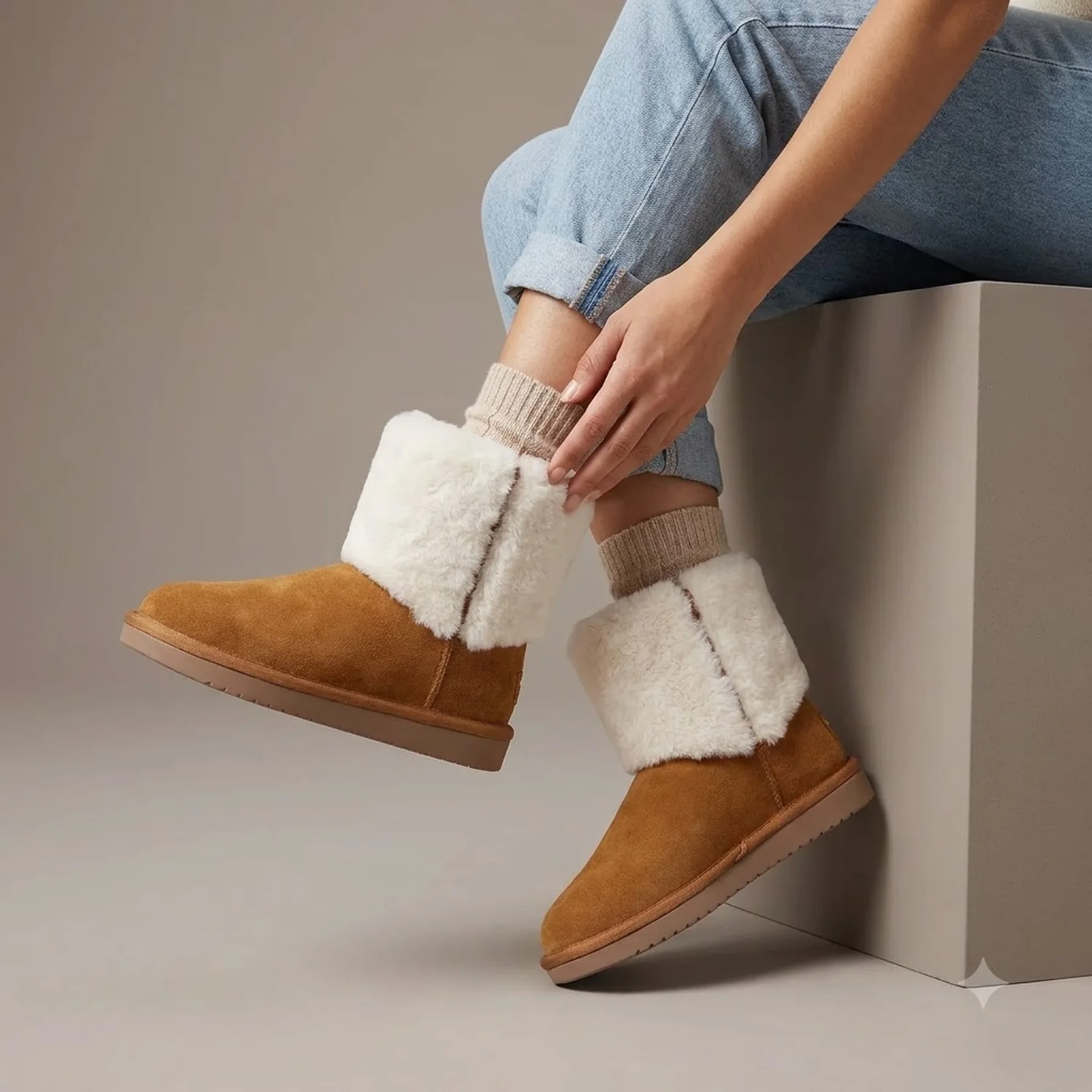 Жіночі черевики Koolaburra by UGG з хутром 1159781253