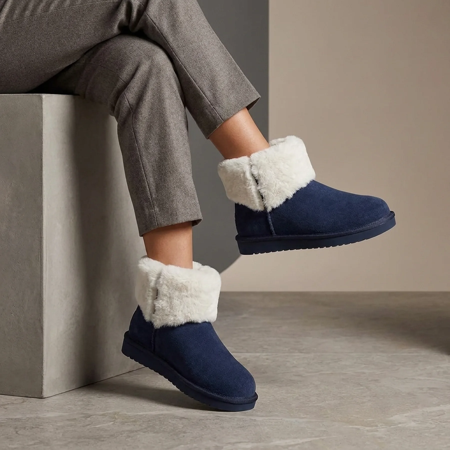 Жіночі черевики Koolaburra by UGG з хутром 1159809532