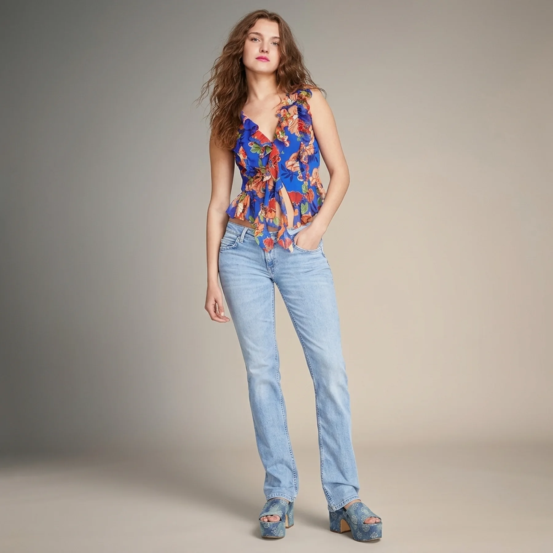 Жіночі джинси GUESS 1159831696 (Синій 29)
