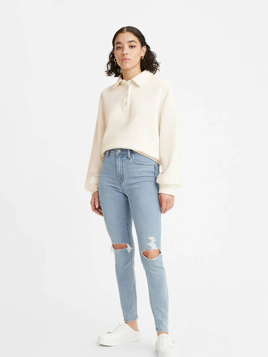 Жіночі джинси скінні 721 Levi's з високою посадкою 1159791681