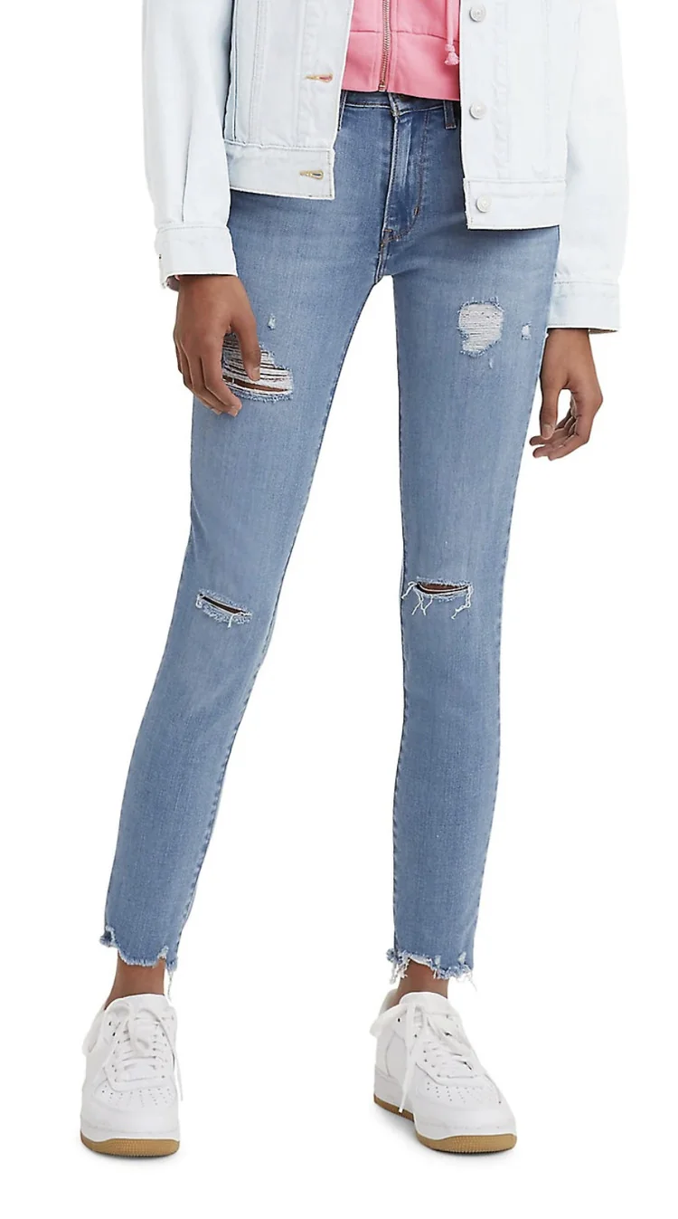 Жіночі джинси скінні 721 Levi's з високою посадкою 1159815089