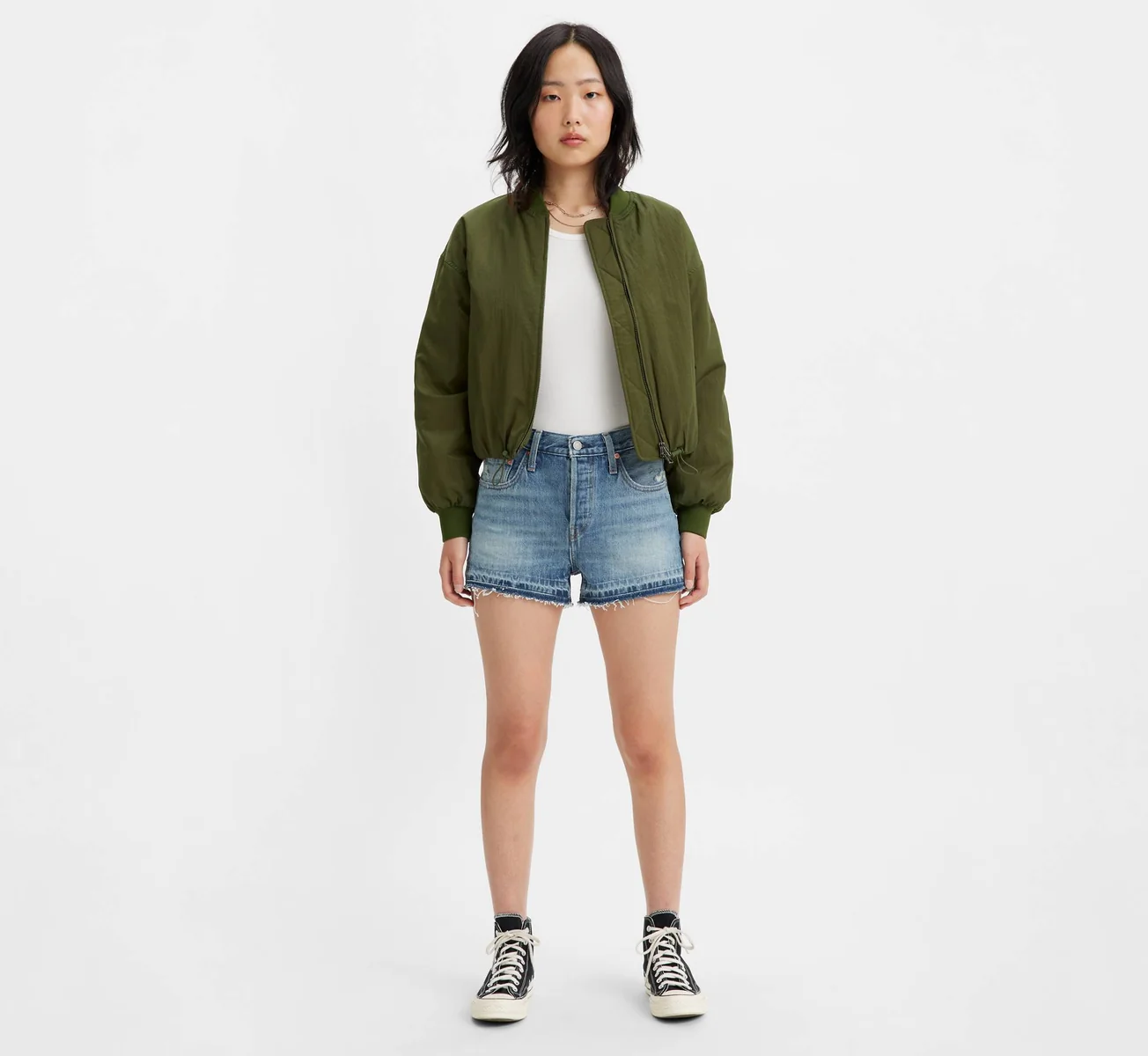 Жіночі джинсові шорти Levi's 501 1159817727