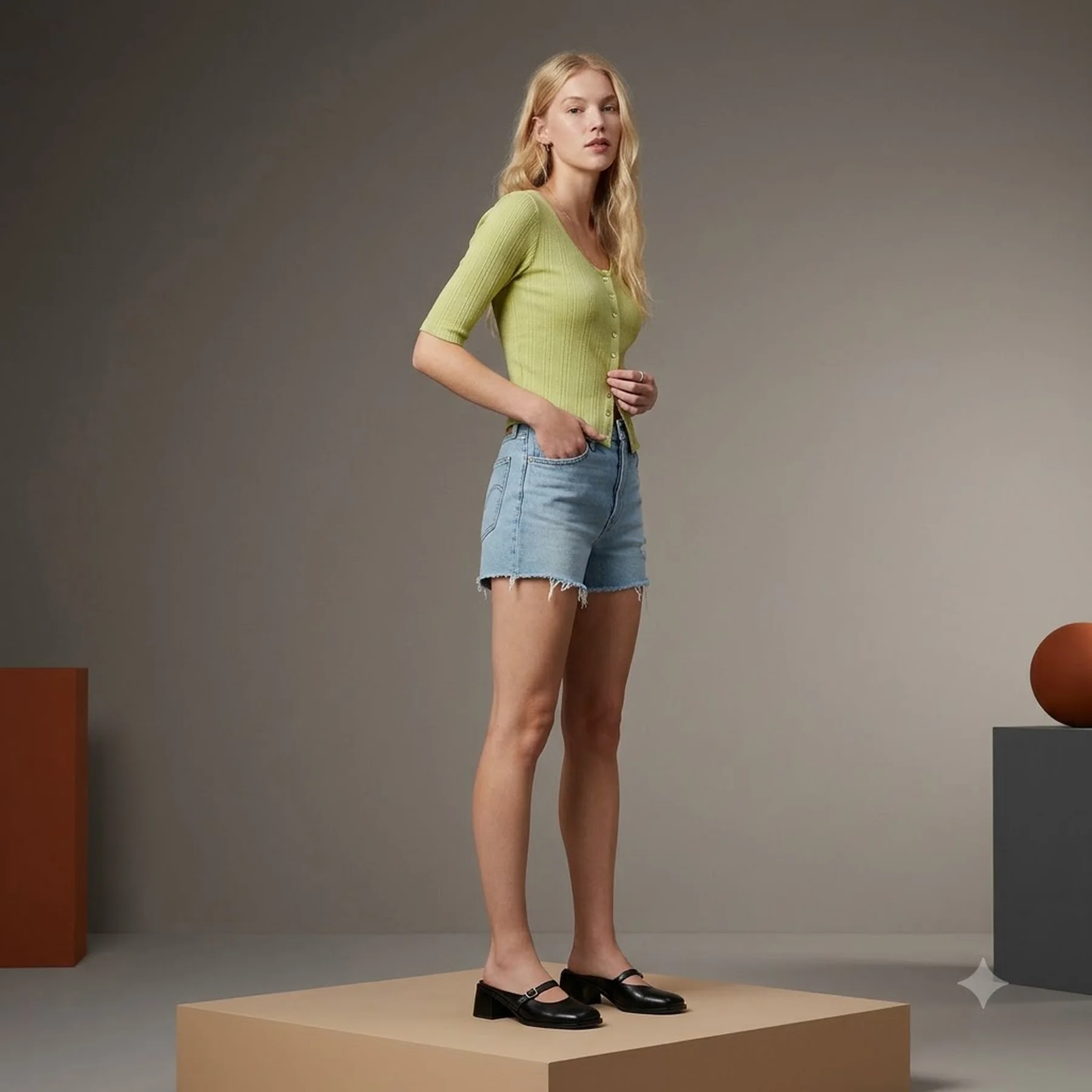 Жіночі джинсові шорти Levi's з необробленим краєм 1159817749
