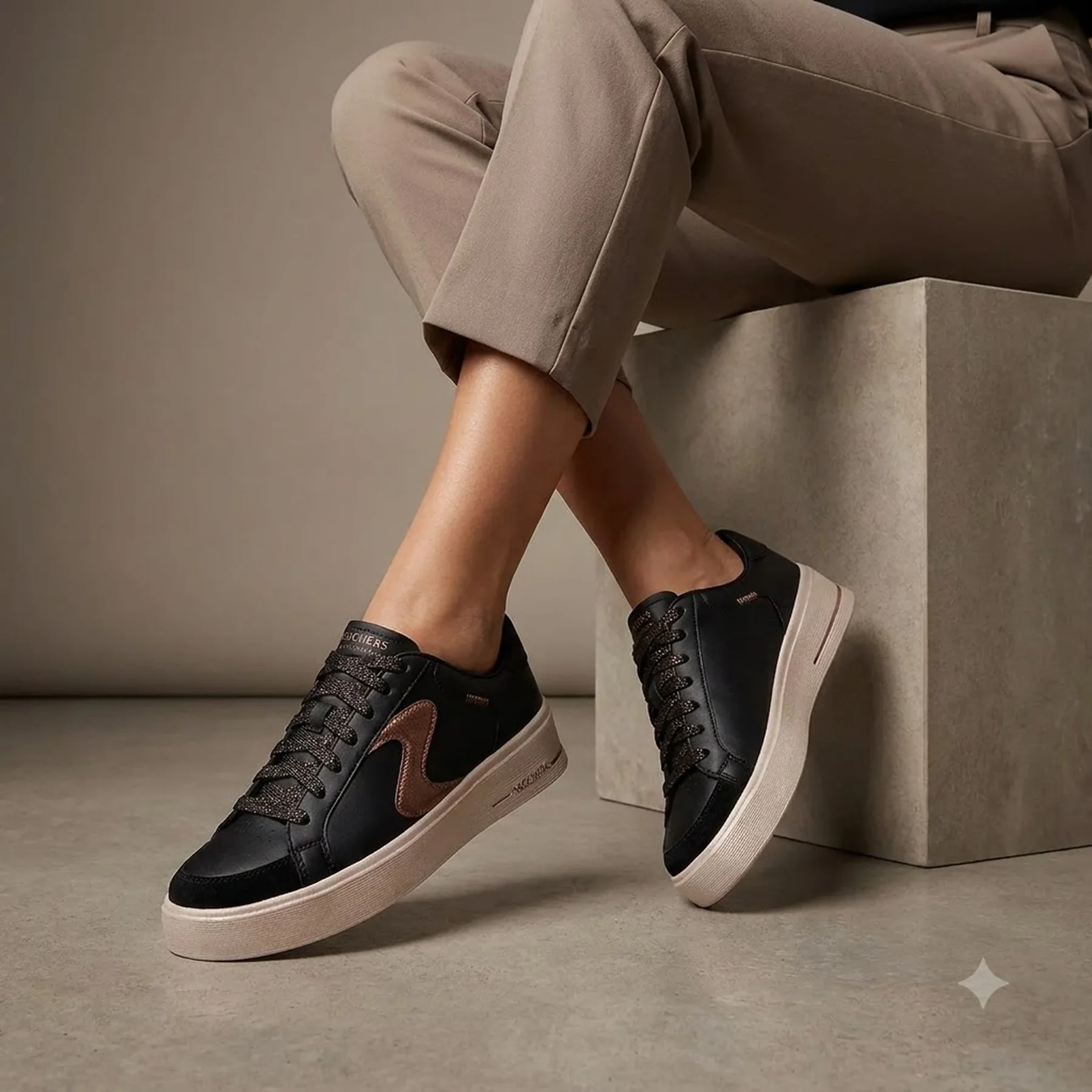 Жіночі кеди Hiland-Quite Chic Skechers 36,5