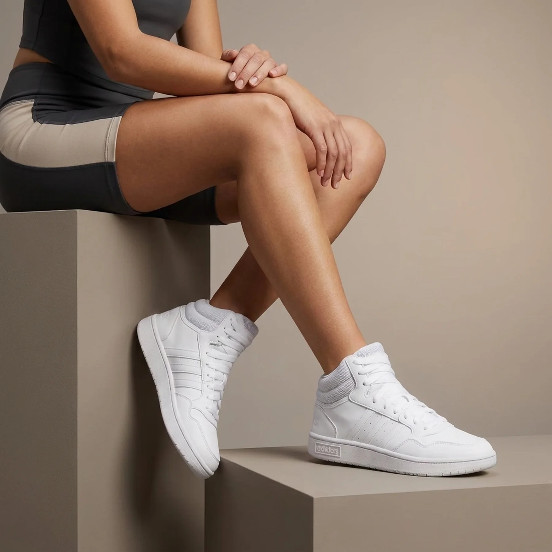 Жіночі кросівки Adidas HOOPS 3.0 MID 1159811761