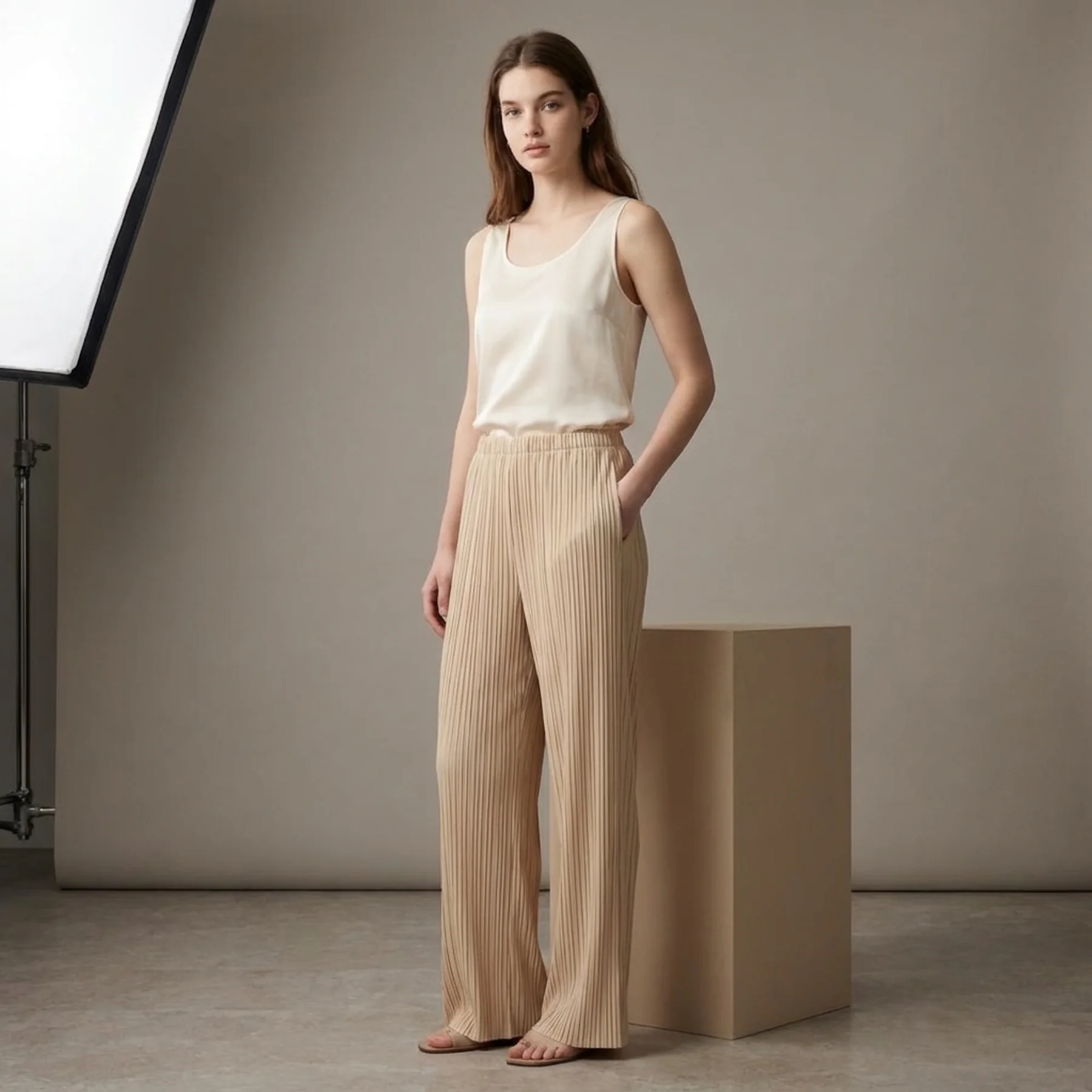 Жіночі плісовані штани UNIQLO 1159814847
