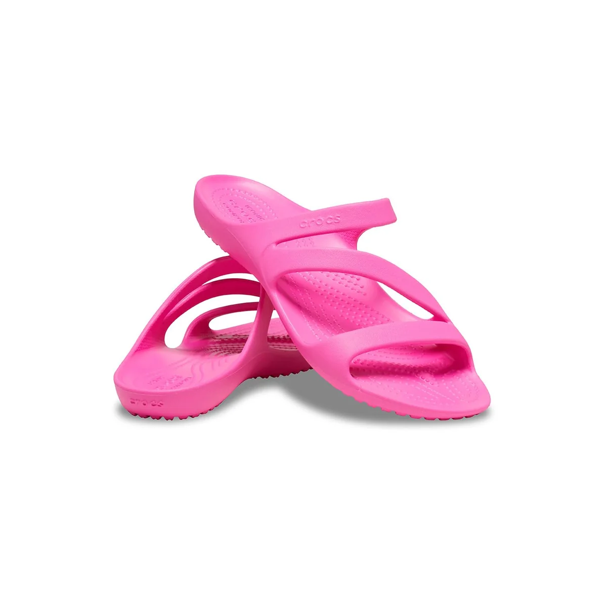 Жіночі сандалі Crocs Kadee II Slide Sandal 36-37 (w6 US) 24 см Рожевий 1159851931
