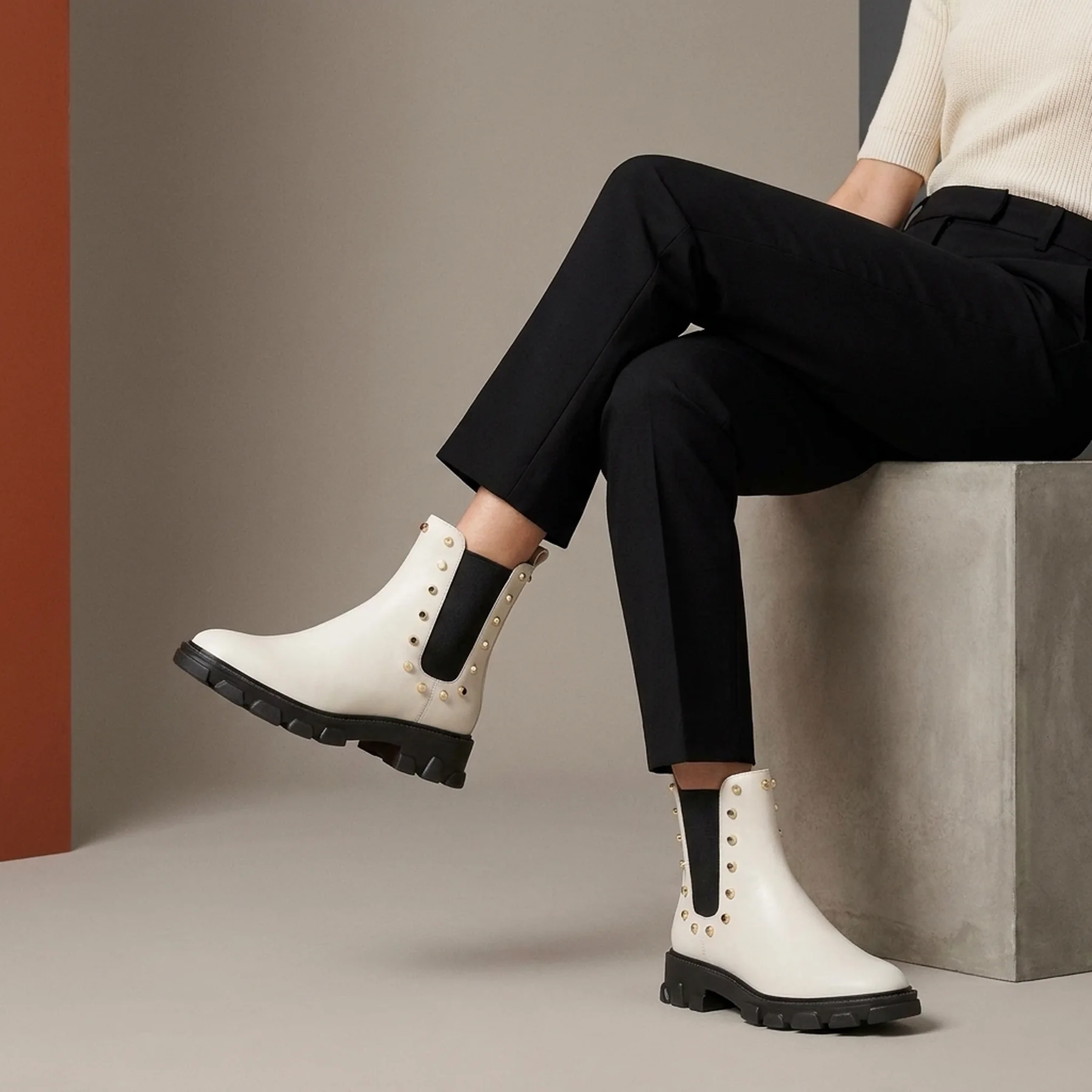Жіночі шкіряні черевики Ridley Astor Stud від Michael Kors 40,5