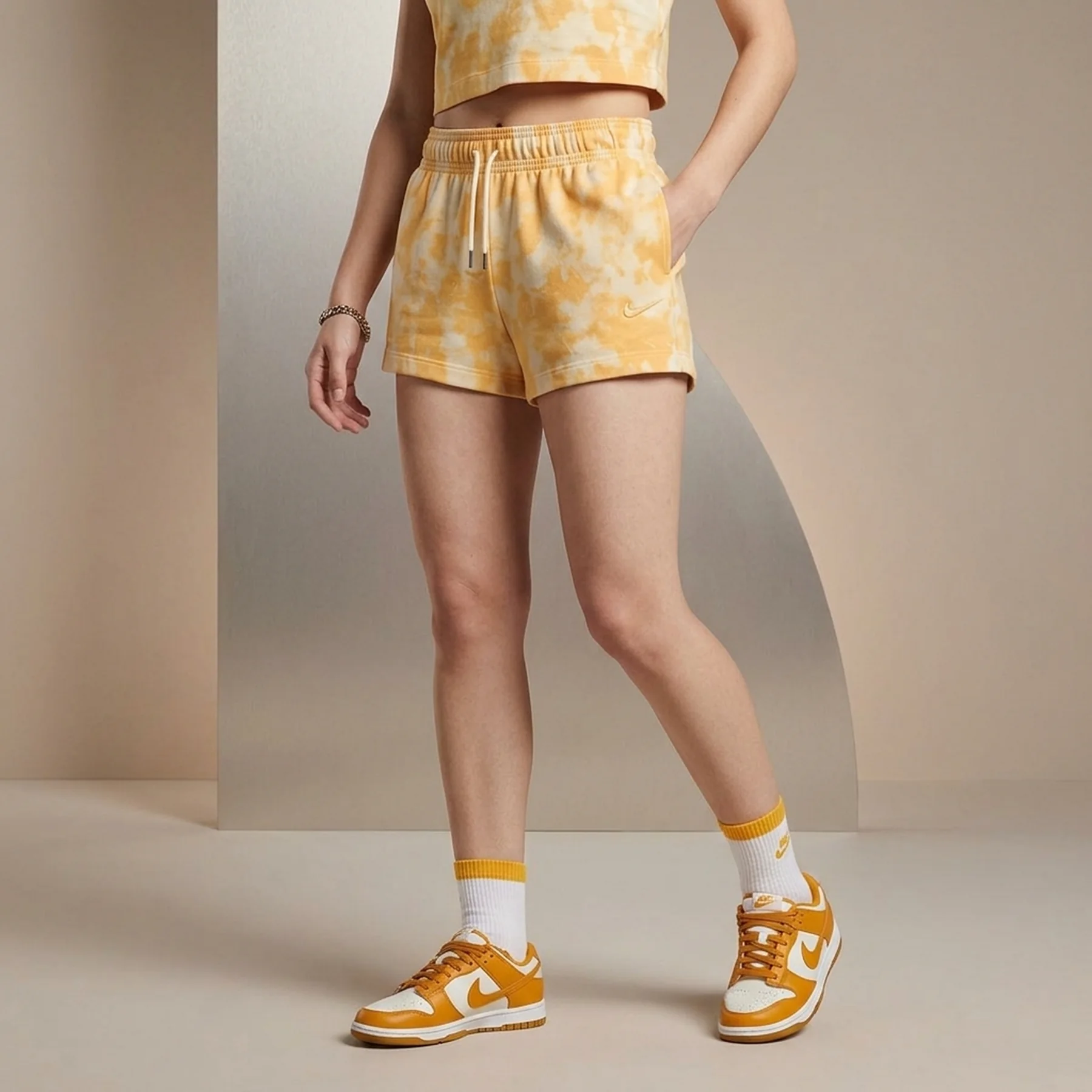 Шорти жіночі Nike Nsw Wve Dye Jrsy Short A3 (DV7922-795)