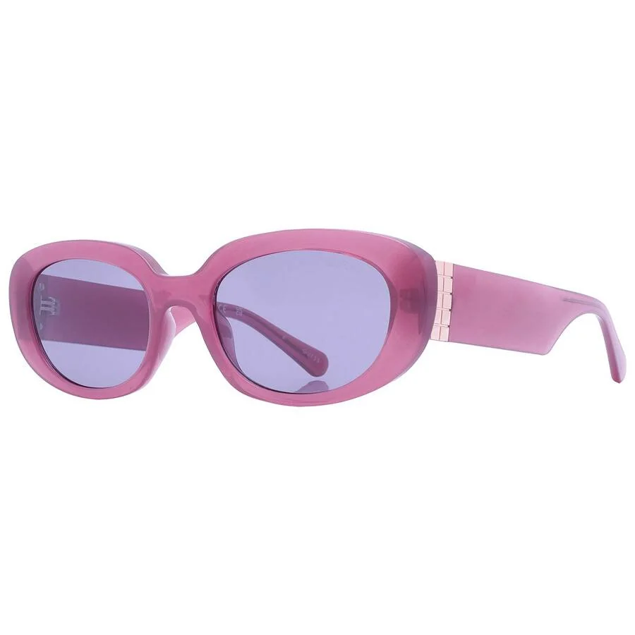 Жіночі сонцезахисні окуляри GUESS Oval 1159832895 (Рожевий One size)