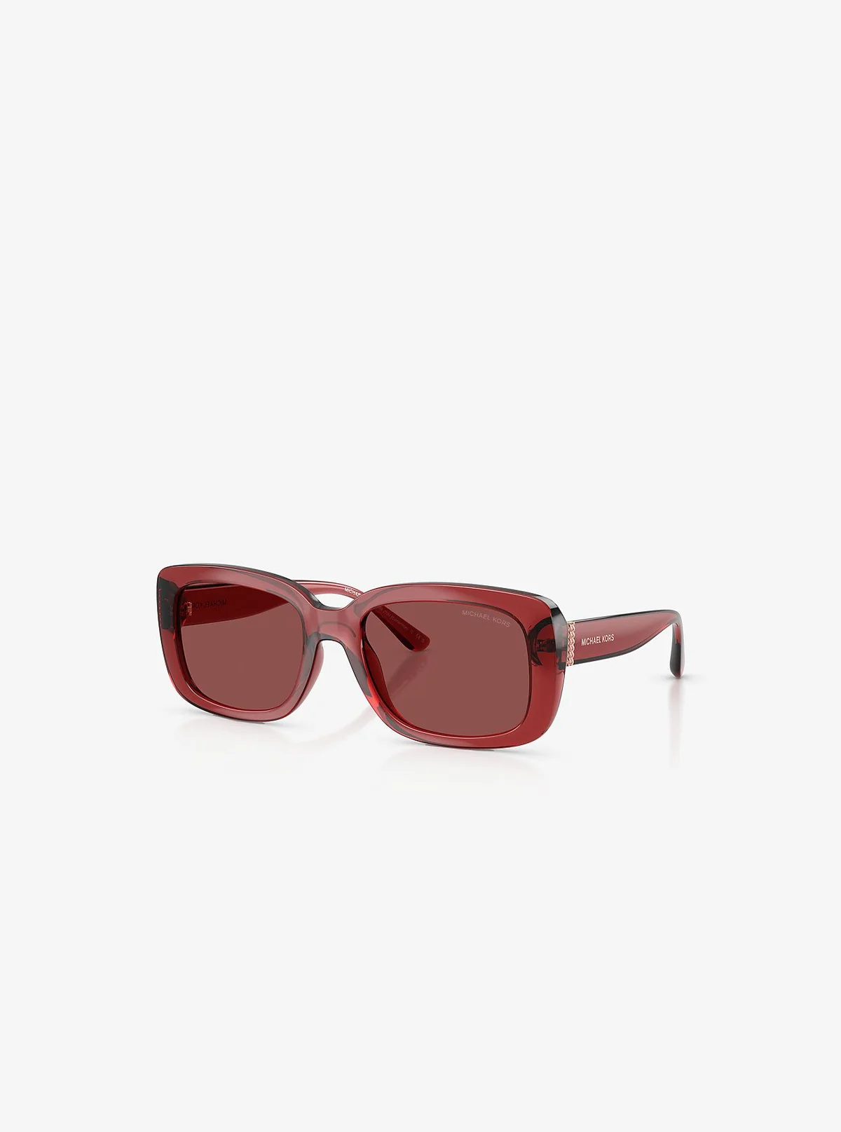 Жіночі сонцезахисні окуляри Michael Kors Rectangular 1159852180 (Бордовий One size)