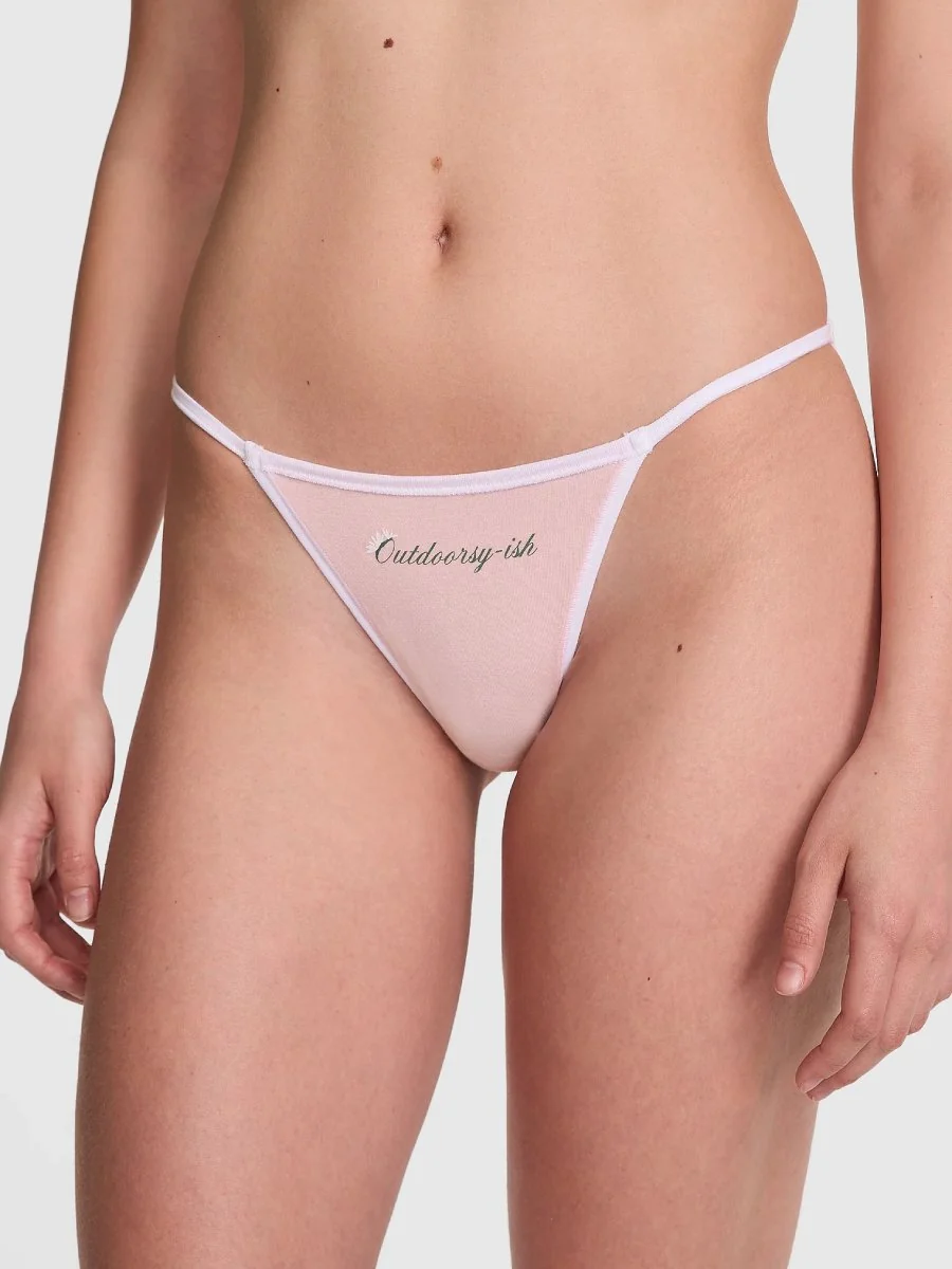 Жіночі трусики стрінг бікіні Victoria's Secret Pink 1159856624