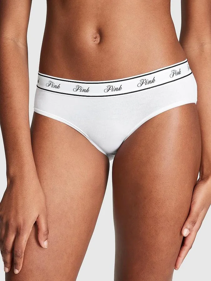 Жіночі трусики Victoria's Secret Pink хіпхагери 1159833420 (Білий XL)