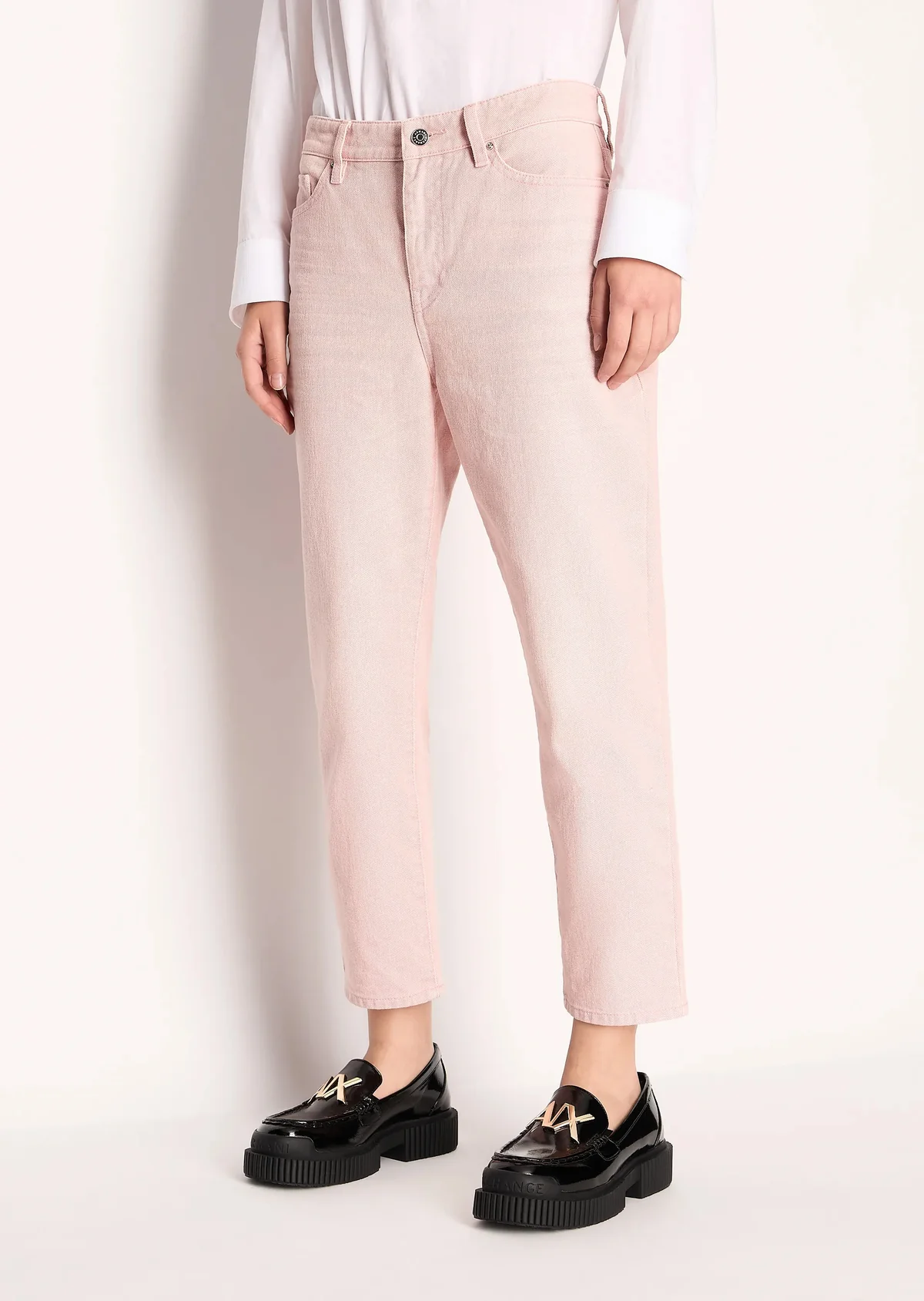 Жіночі укорочені джинси-бойфренди Armani Exchange 1159804745