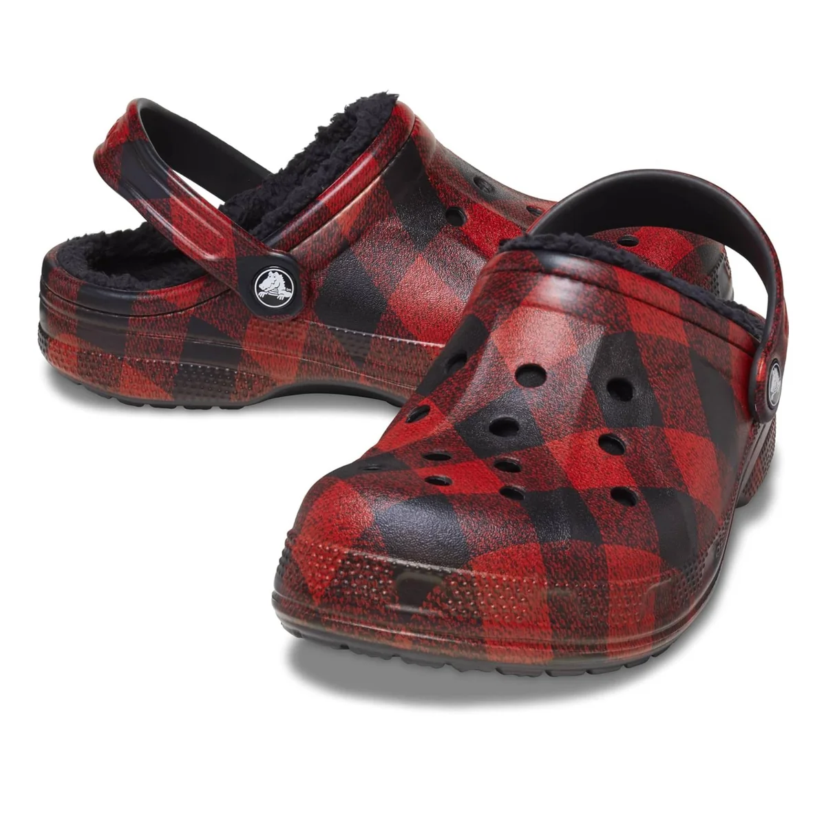 Жіночі утеплені клоги Crocs сабо з хутром 36-37