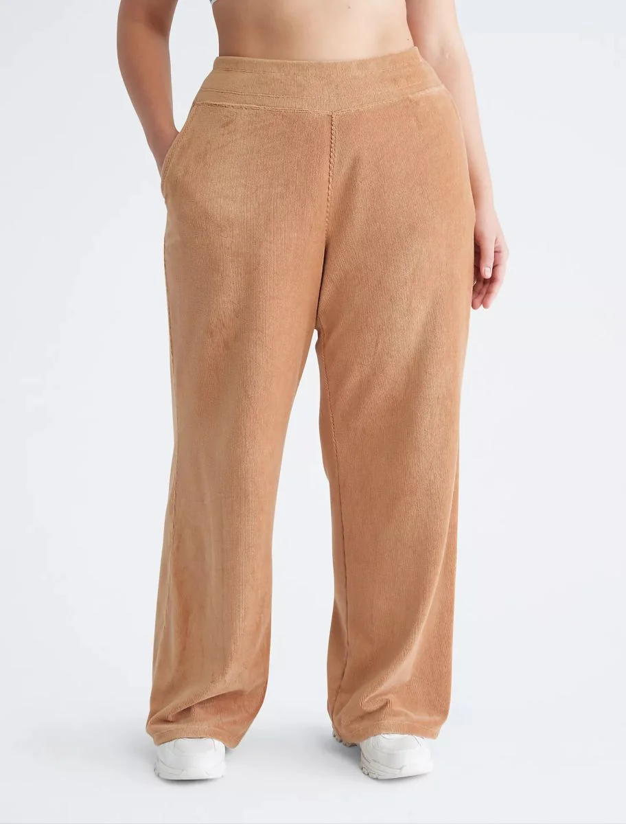 Жіночі вельветові штани Calvin Klein 1159827016 (Коричневий 1X)
