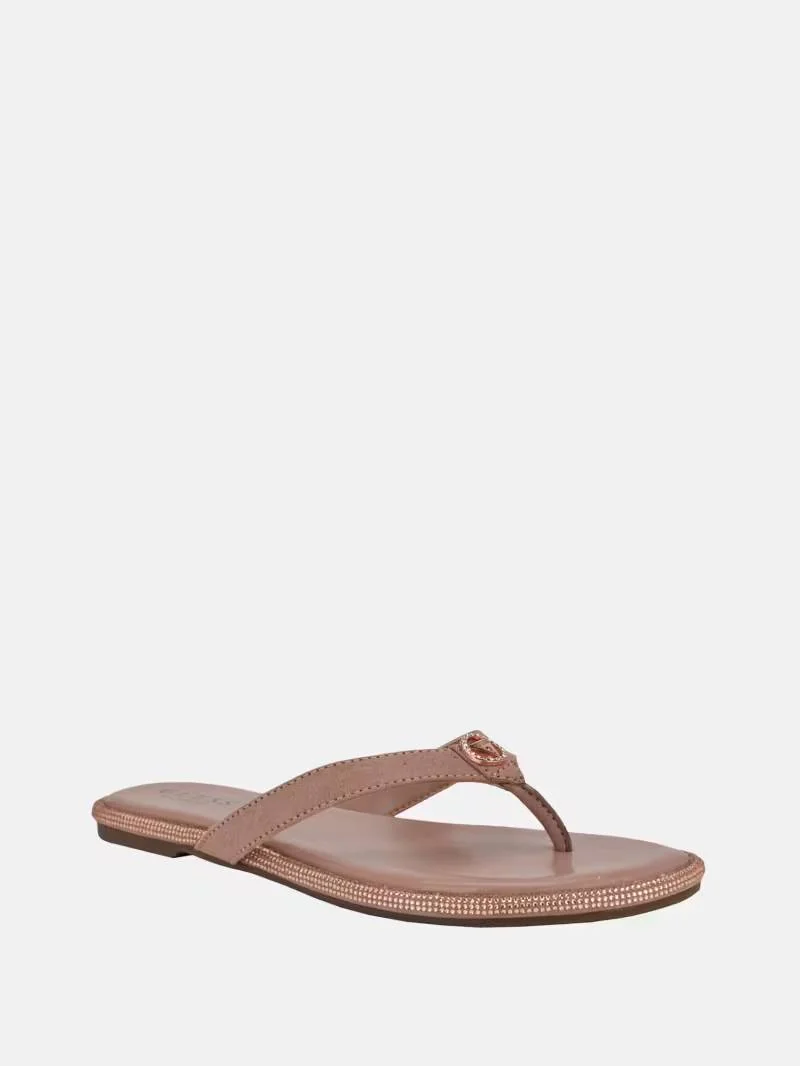 Жіночі в'єтнамки Guess зі стразами 36,5