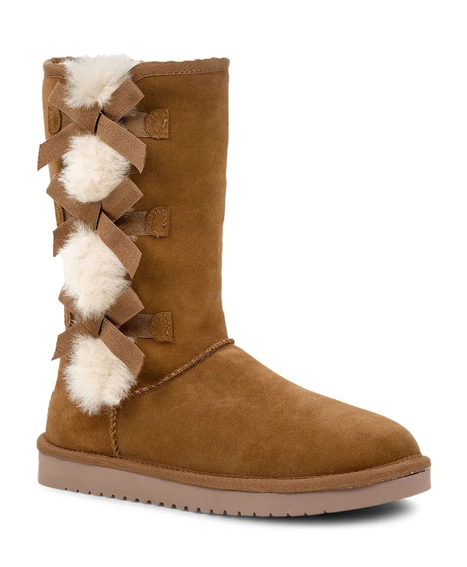 Жіночі високі чоботи Koolaburra by UGG з хутром 1159780701
