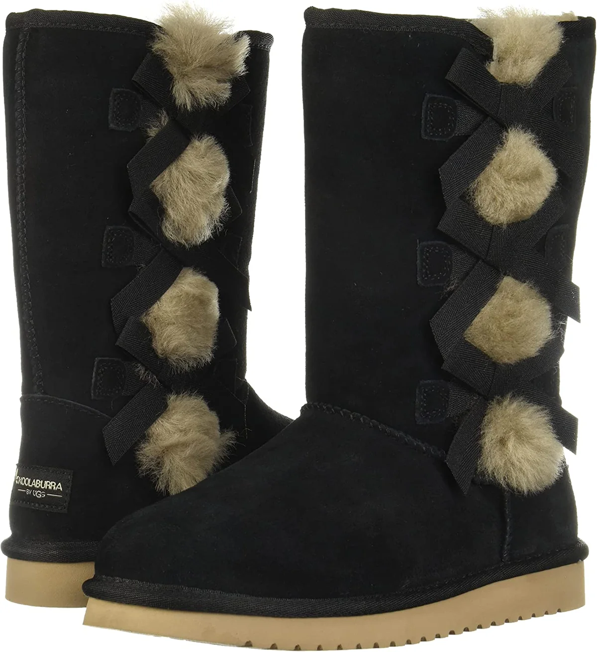 Жіночі високі чоботи Koolaburra by UGG з хутром 1159780874