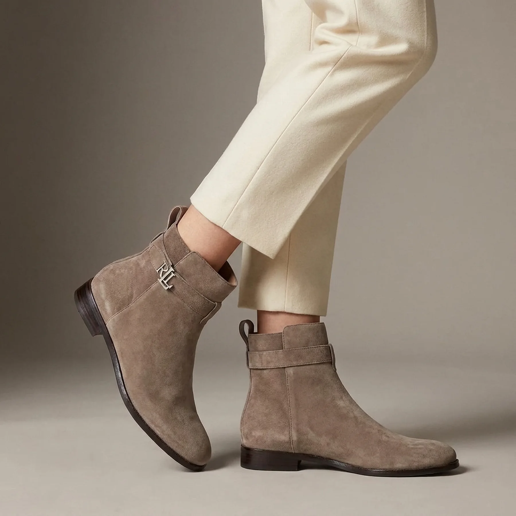 Жіночі замшеві черевики Ralph Lauren 36,5