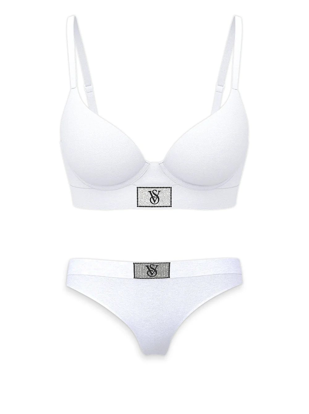 Жіночий комплект білизни Victoria's Secret ліф та трусики тонг 1159853594
