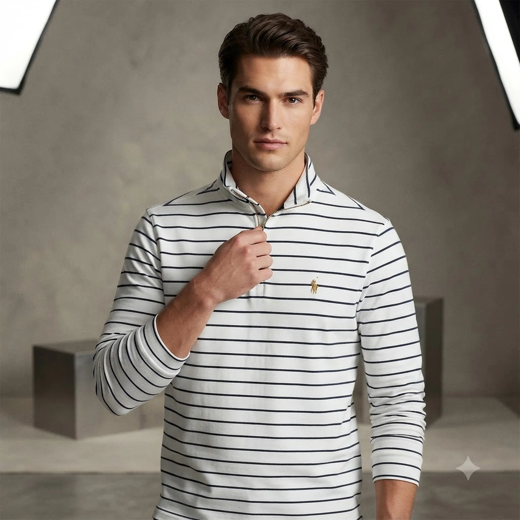 Жіночий лонгслів для хлопчика Polo Ralph Lauren в смужку 1159838120